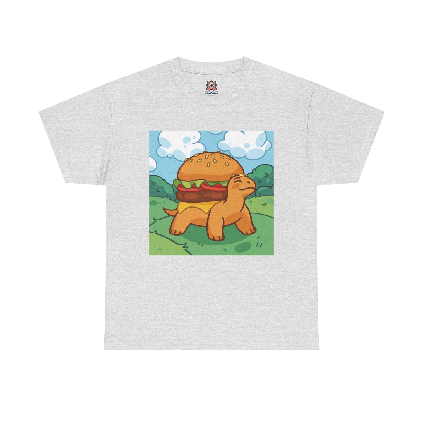 Burger-Turtle Adult Unisex T-Shirt