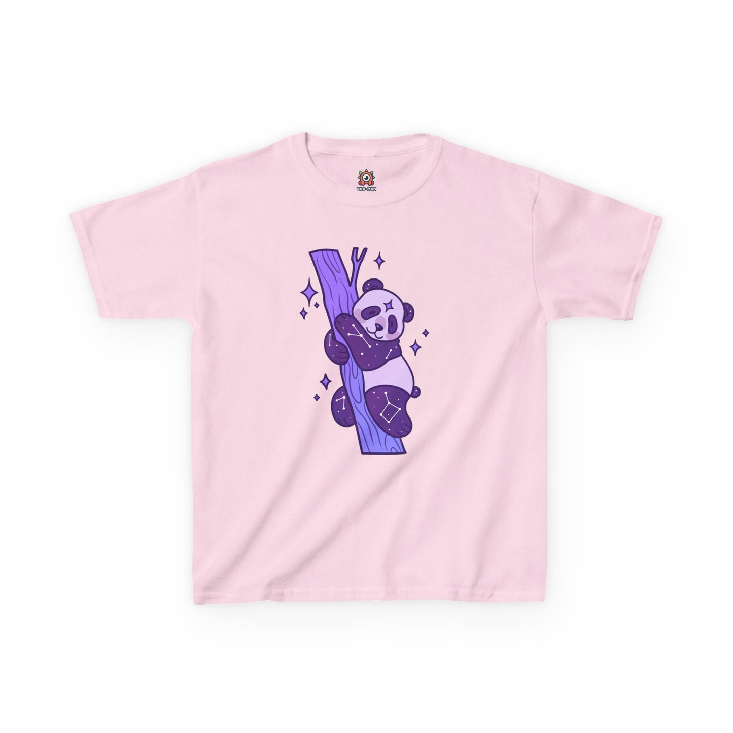 GalactiPanda Starry Sky Climber Kids T-Shirt
