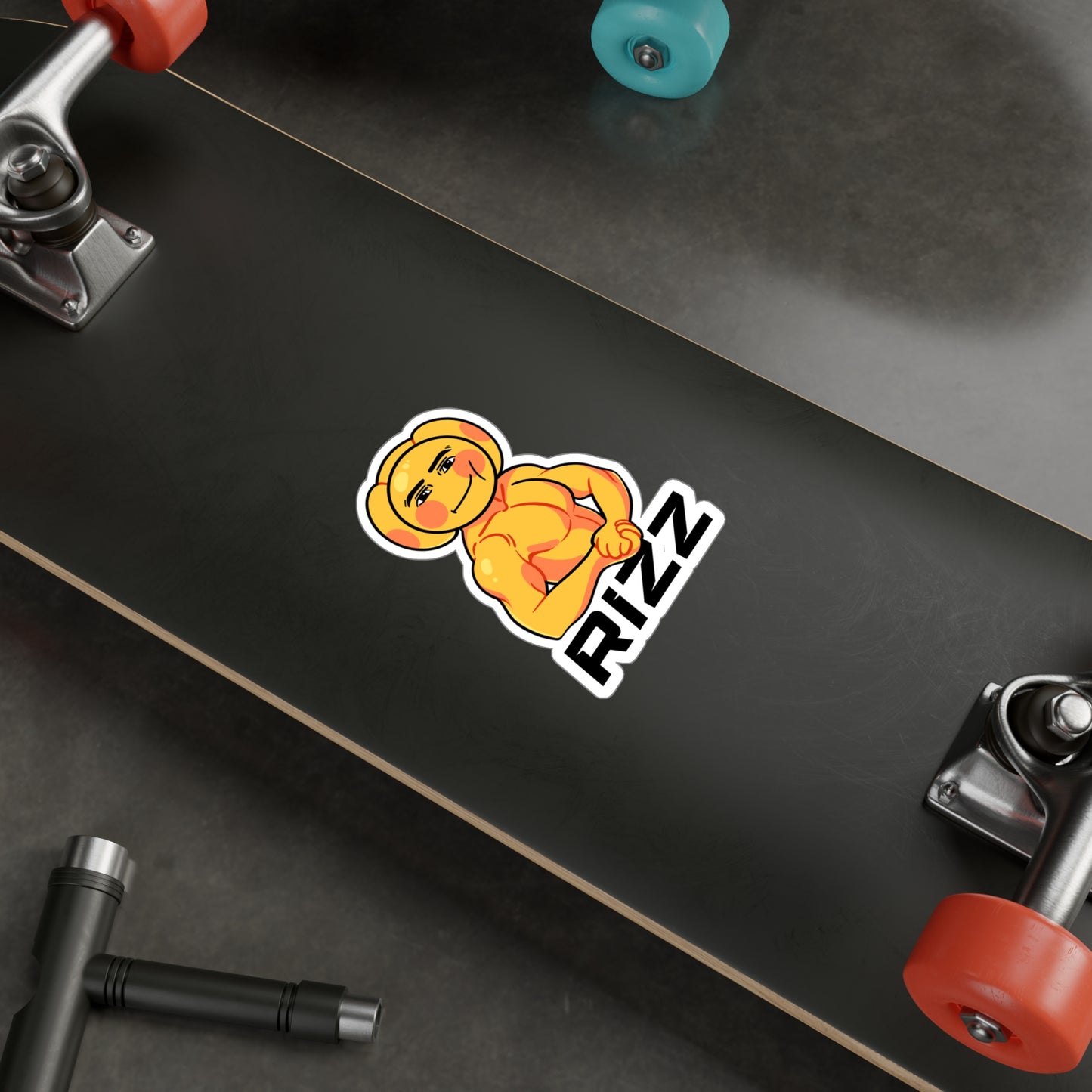 EmojiGolem “RIZZ” Kiss-Cut Vinyl Sticker