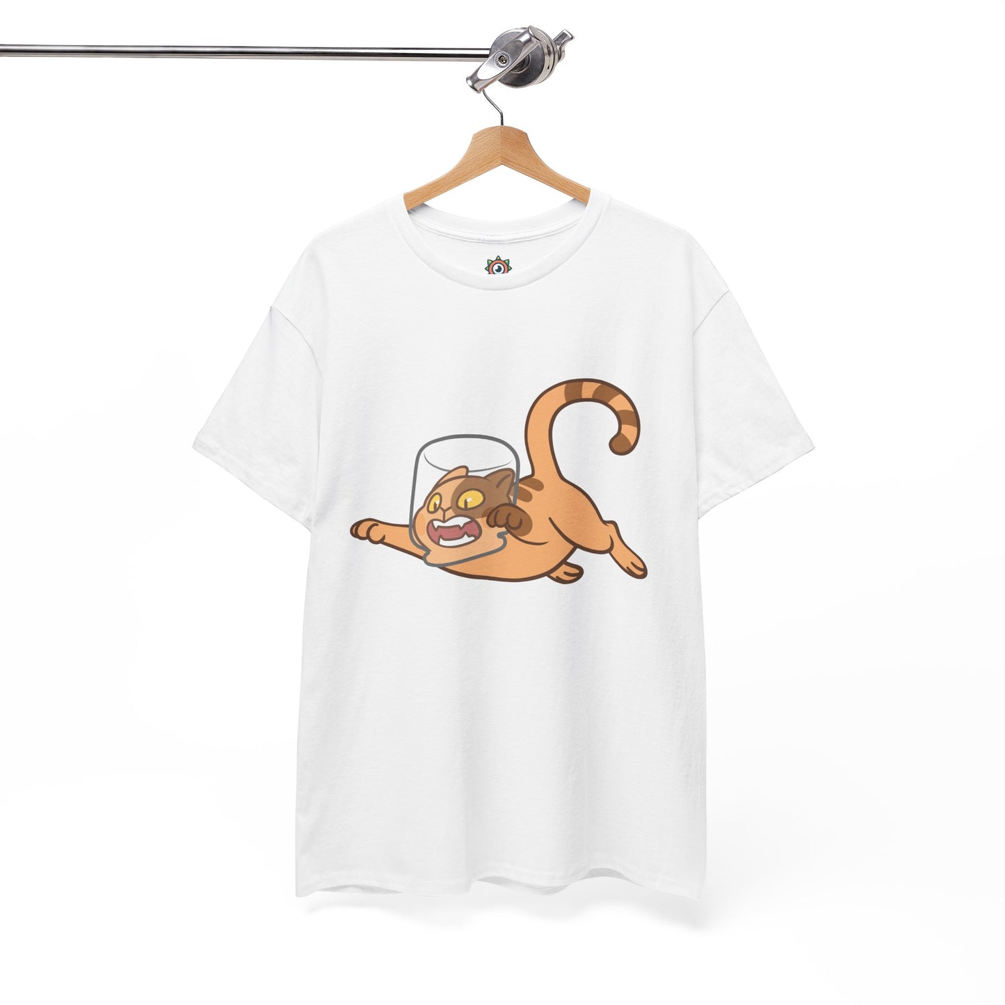 Catstrophe Breaks Free Adult Unisex T-Shirt