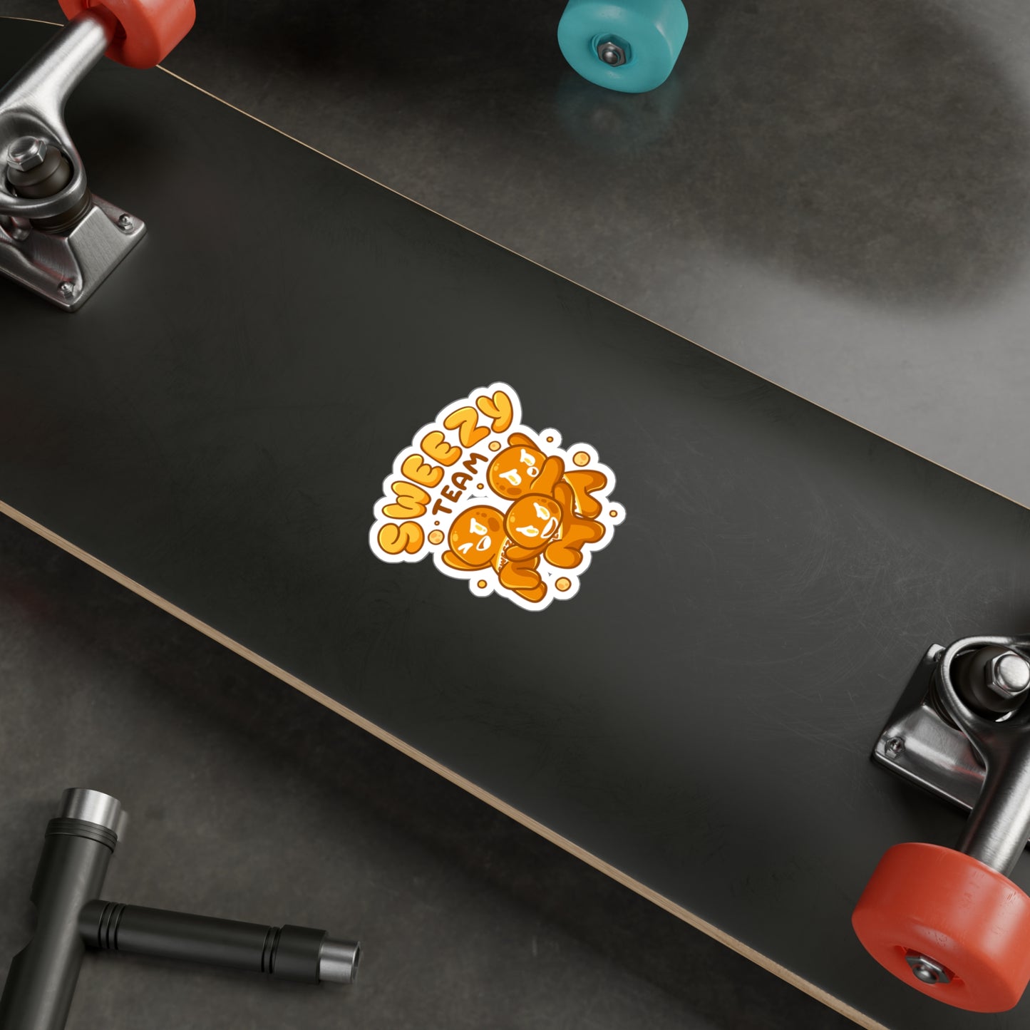 The Sweezians Sweezy Team Kiss-Cut Vinyl Sticker
