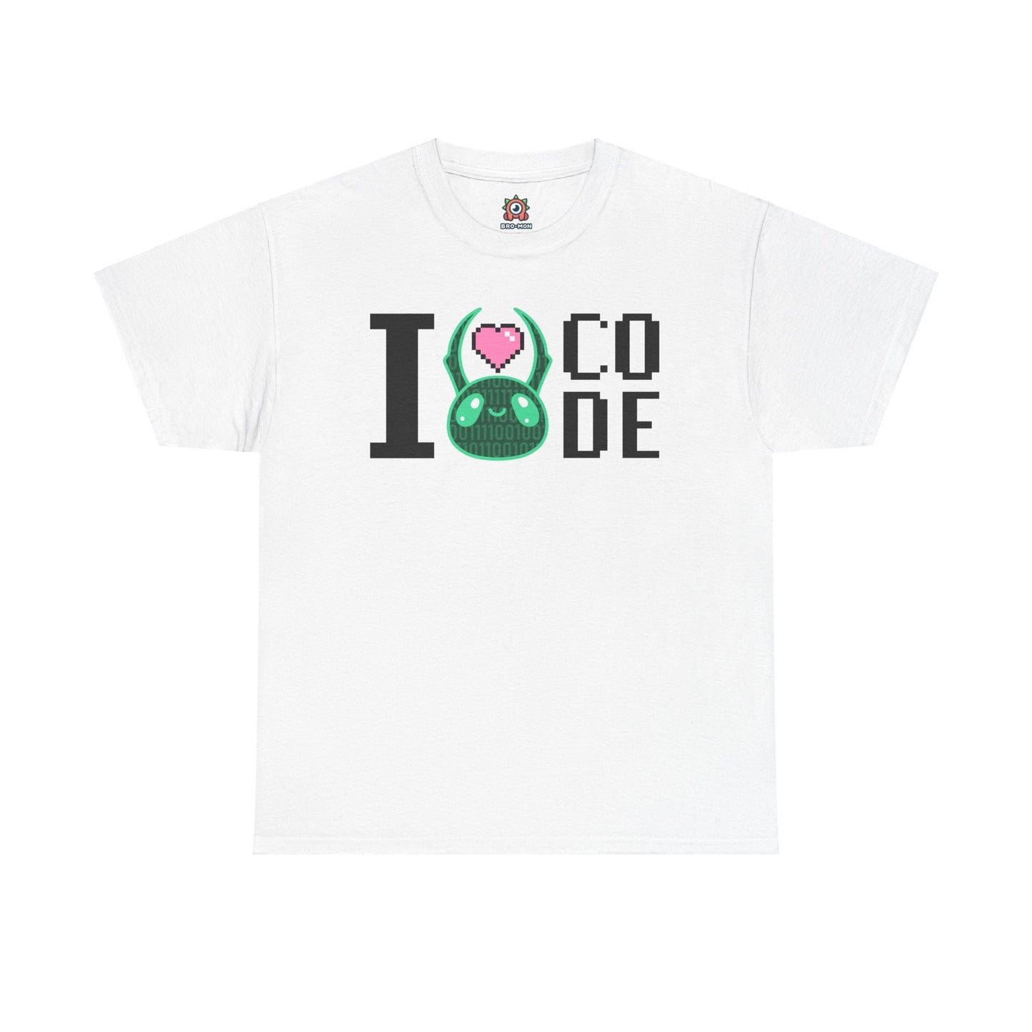 CodeBug I ❤️ Code Adult Unisex T-Shirt