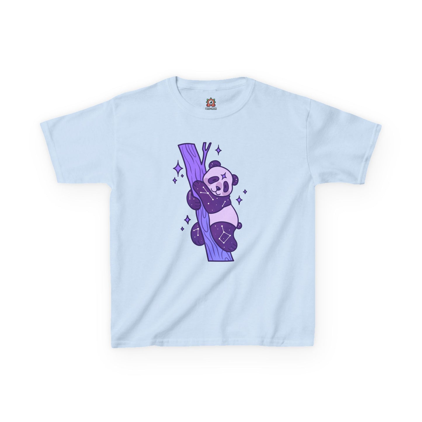 GalactiPanda Starry Sky Climber Kids T-Shirt