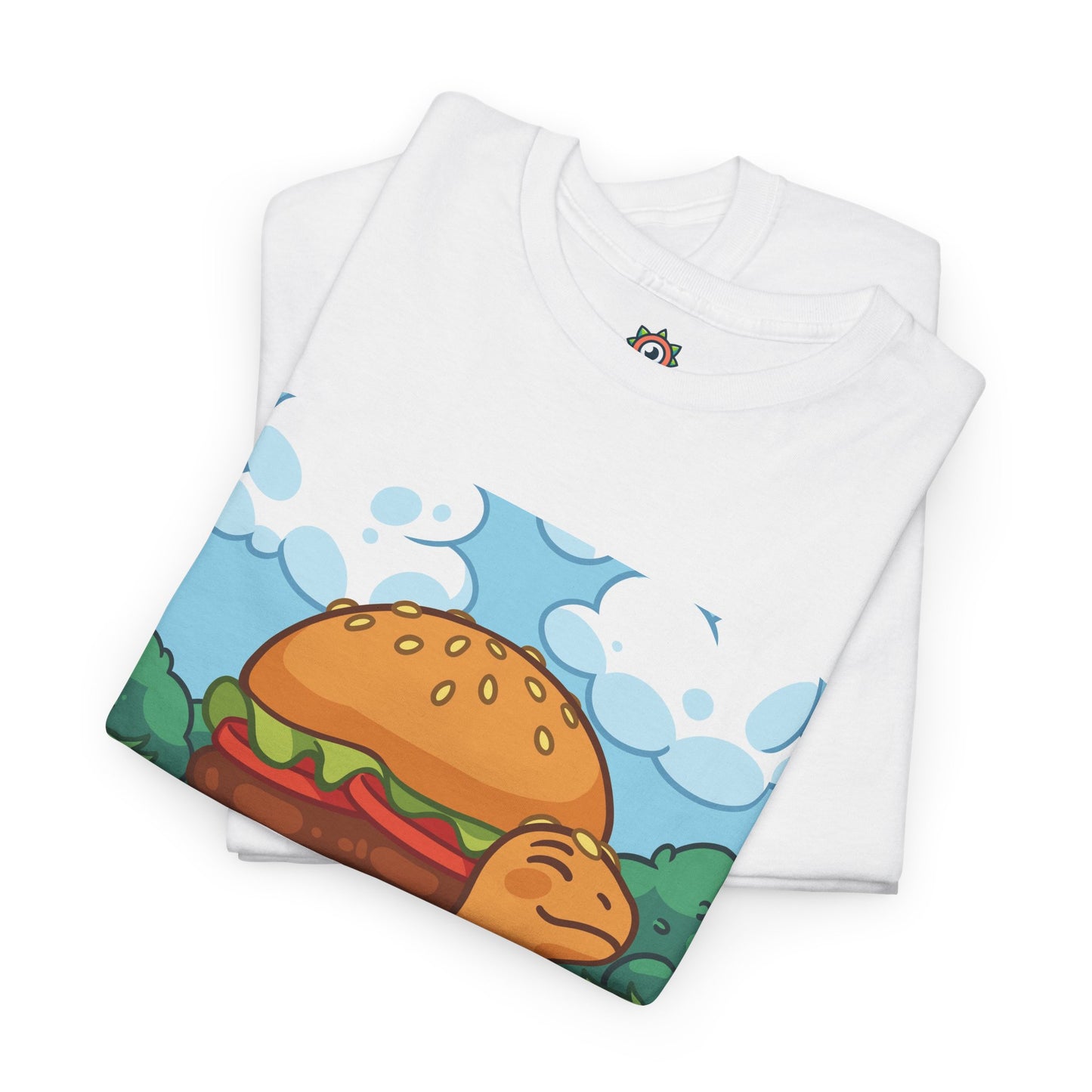 Burger-Turtle Adult Unisex T-Shirt