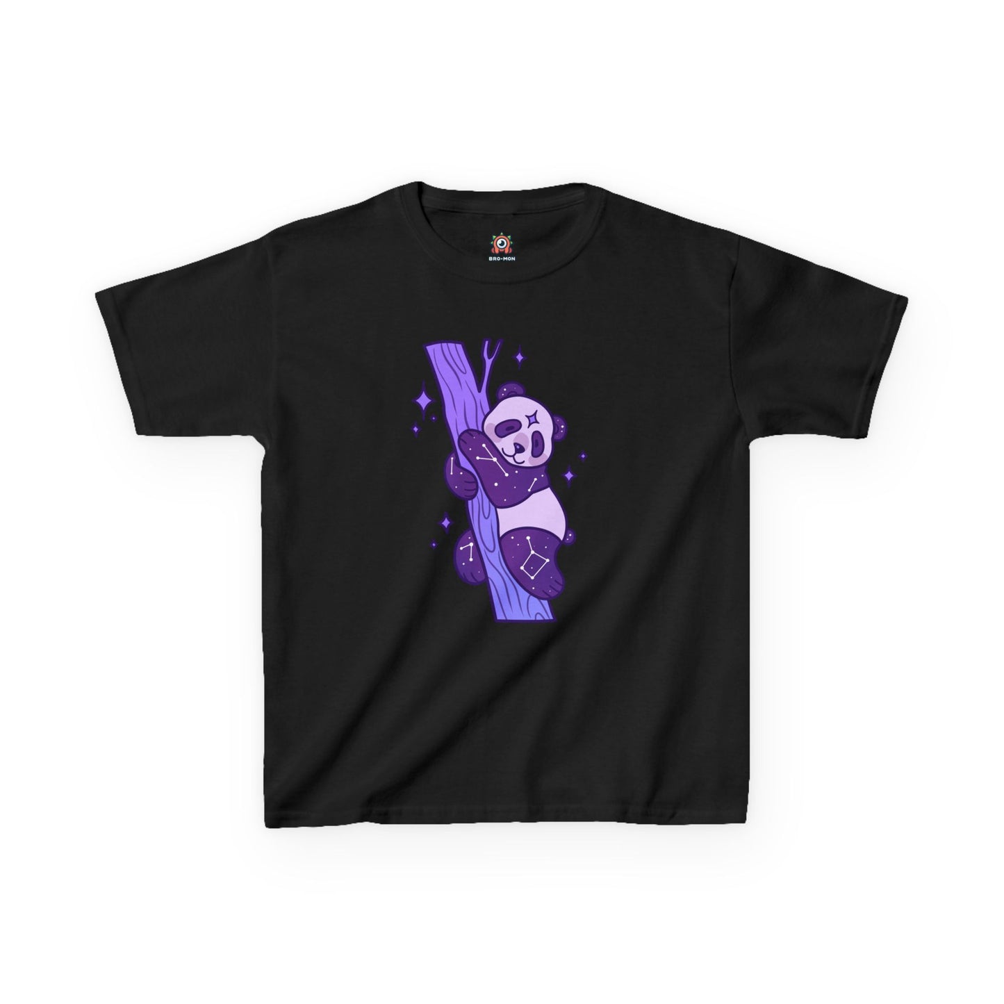 GalactiPanda Starry Sky Climber Kids T-Shirt