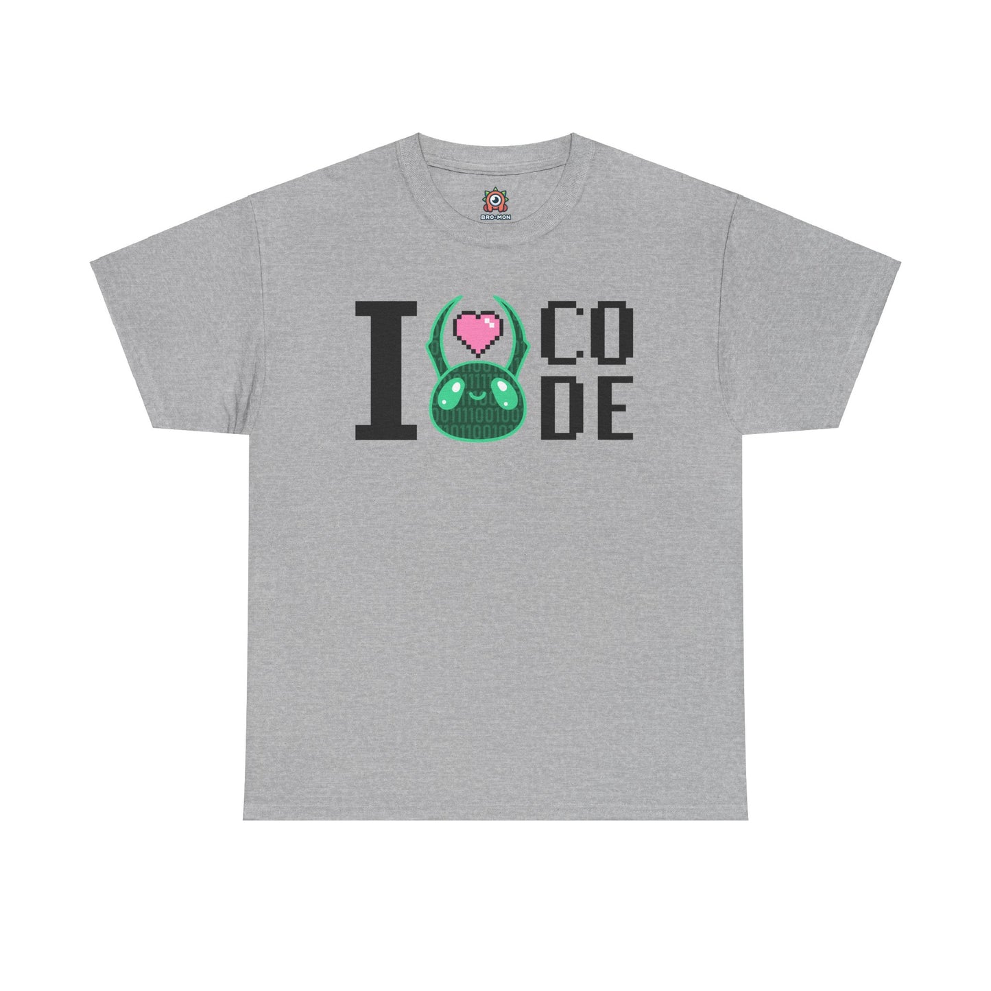 CodeBug I ❤️ Code Adult Unisex T-Shirt