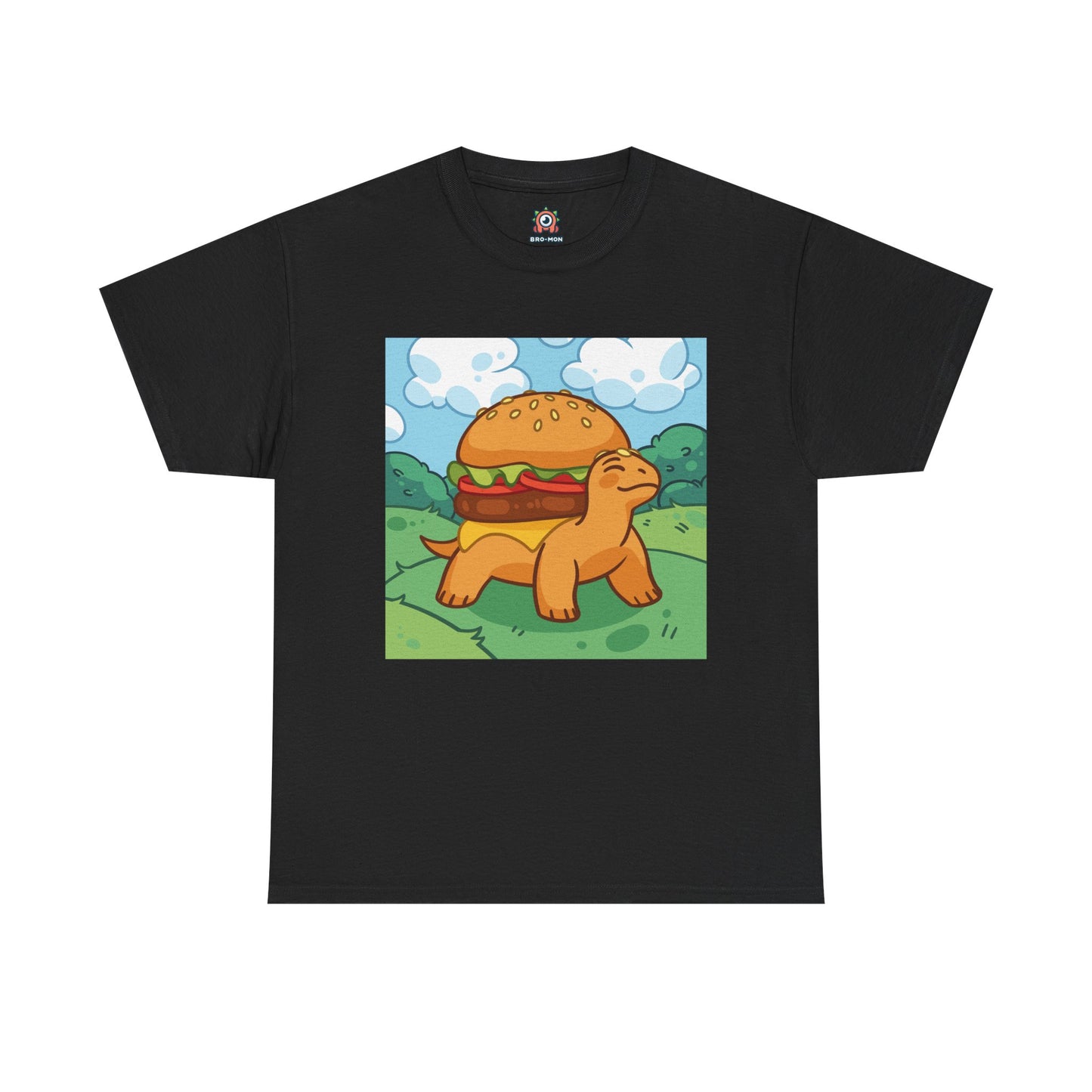 Burger-Turtle Adult Unisex T-Shirt