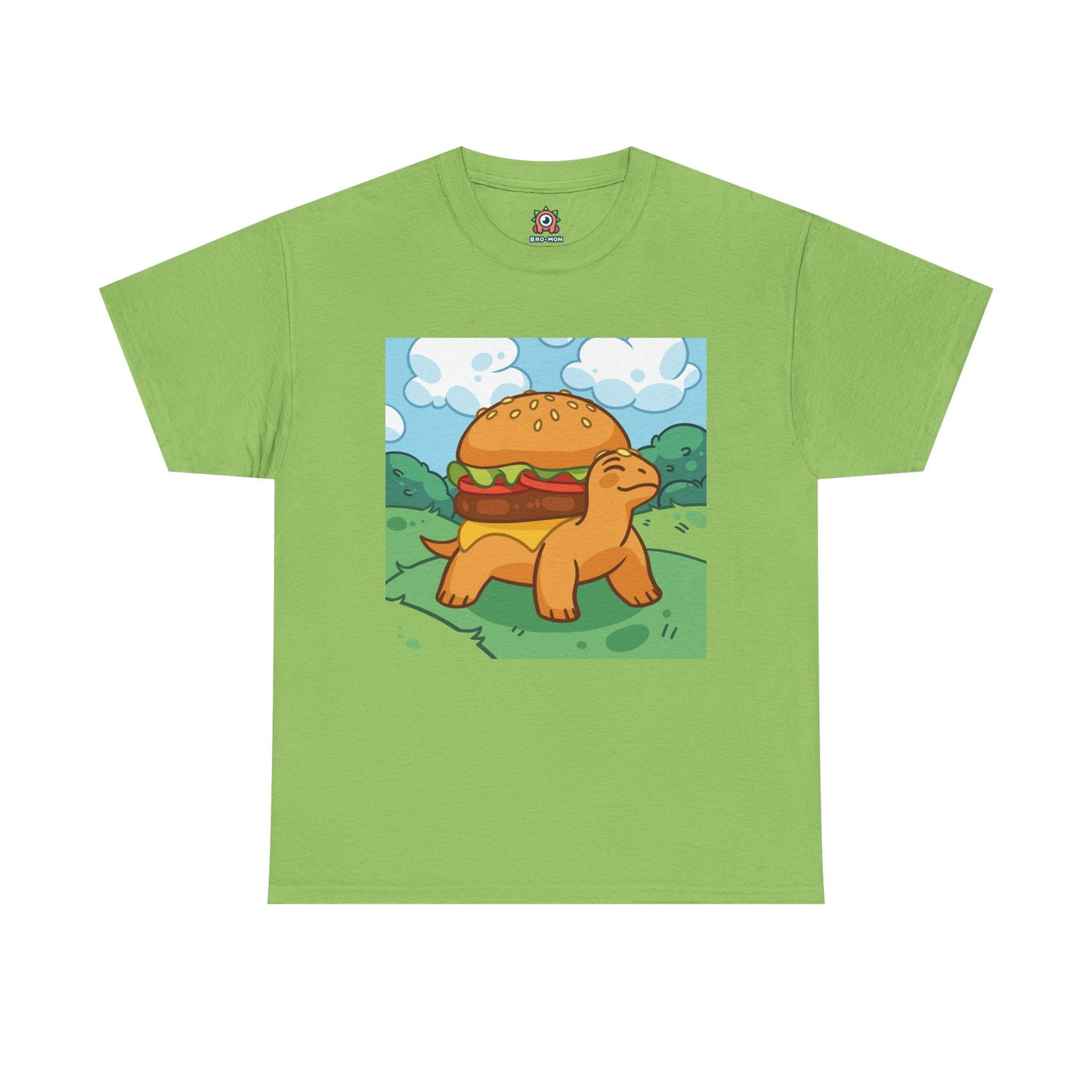Burger-Turtle Adult Unisex T-Shirt