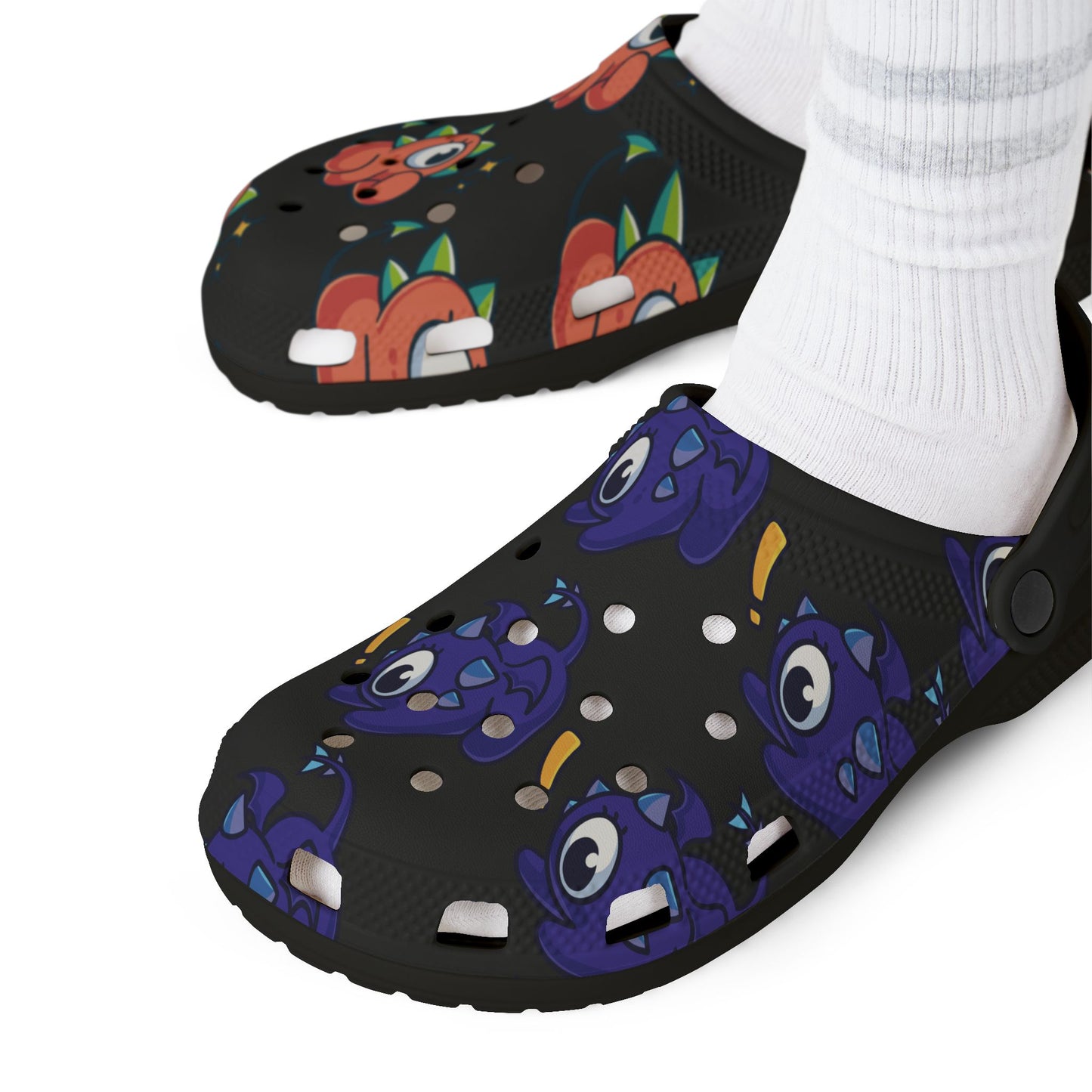 BroMon n BroMin Black EVA Foam Clogs