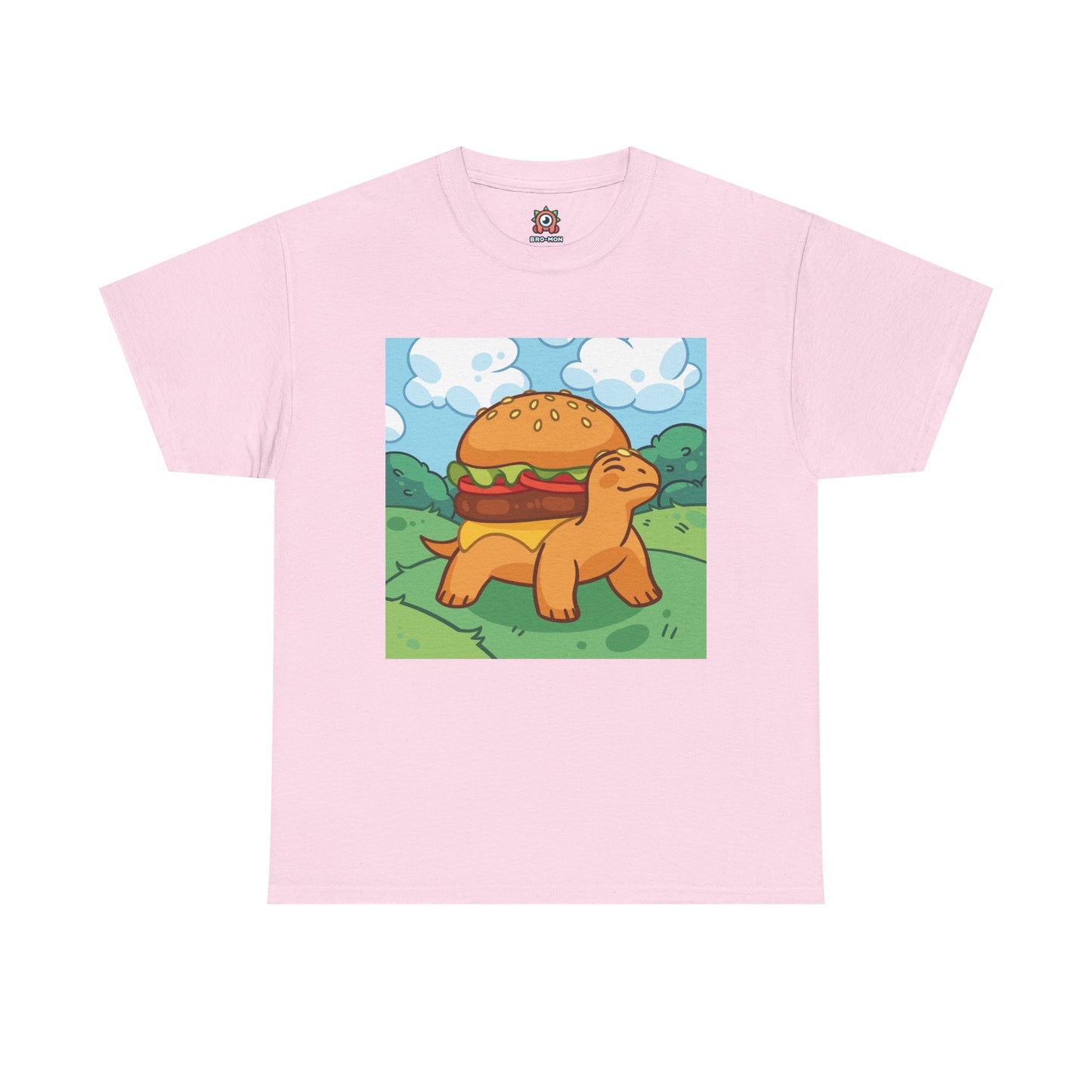 Burger-Turtle Adult Unisex T-Shirt