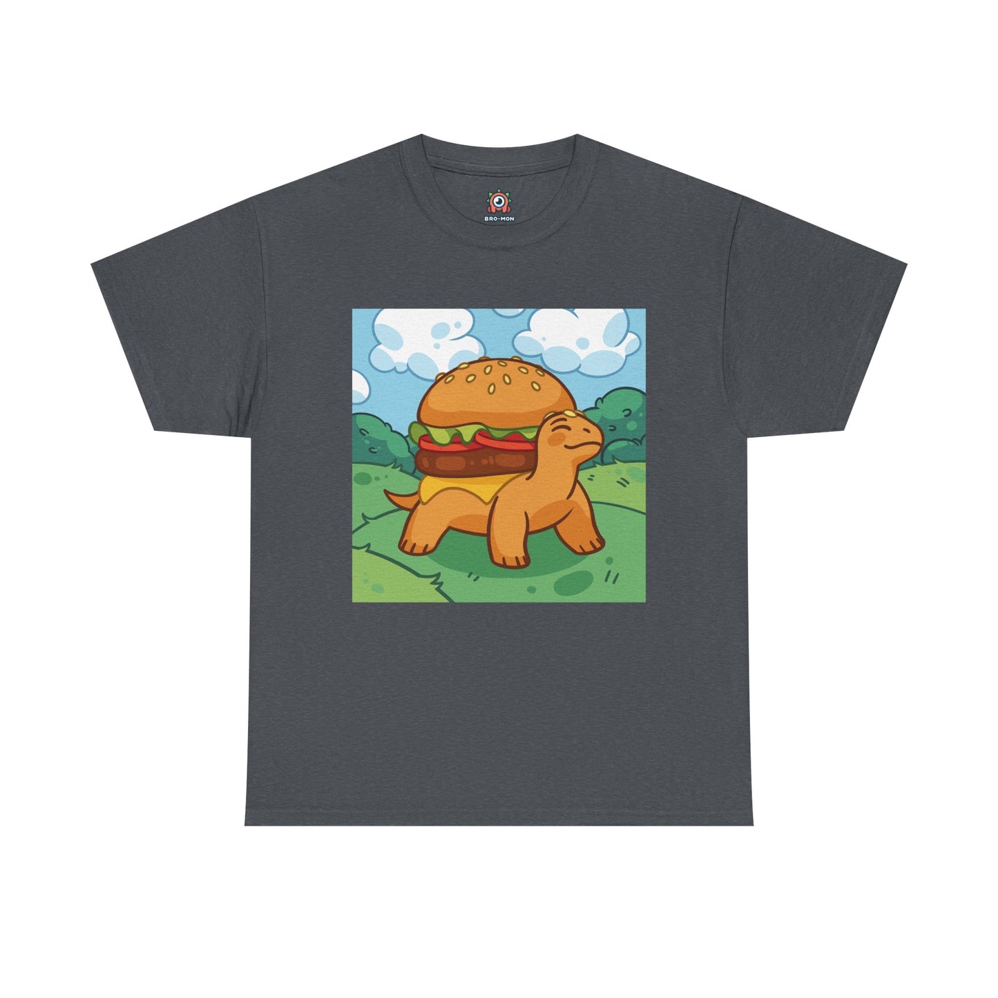 Burger-Turtle Adult Unisex T-Shirt