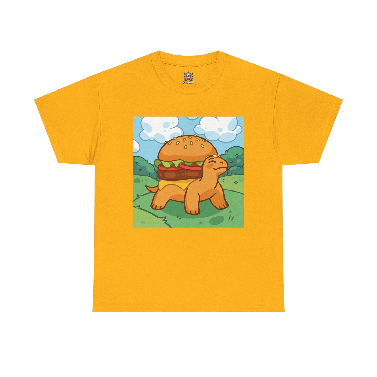 Burger-Turtle Adult Unisex T-Shirt