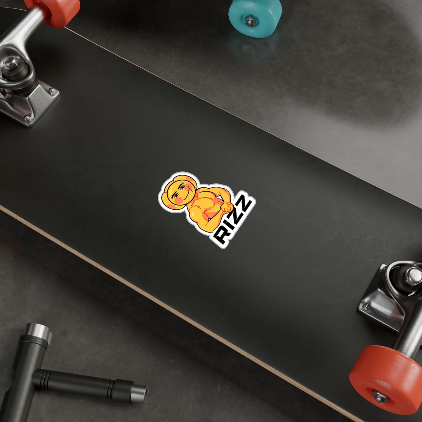 EmojiGolem “RIZZ” Kiss-Cut Vinyl Sticker