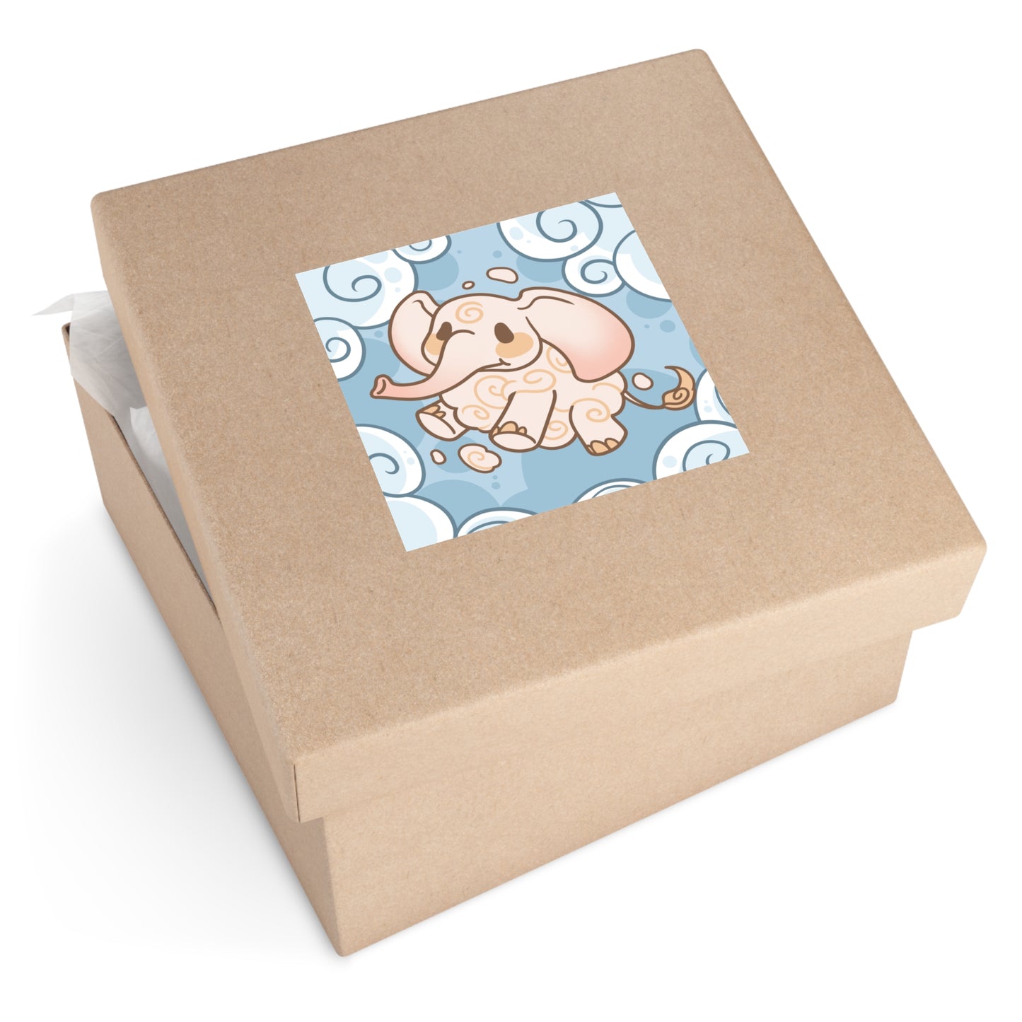 Cloudphant Vinyl Sticker