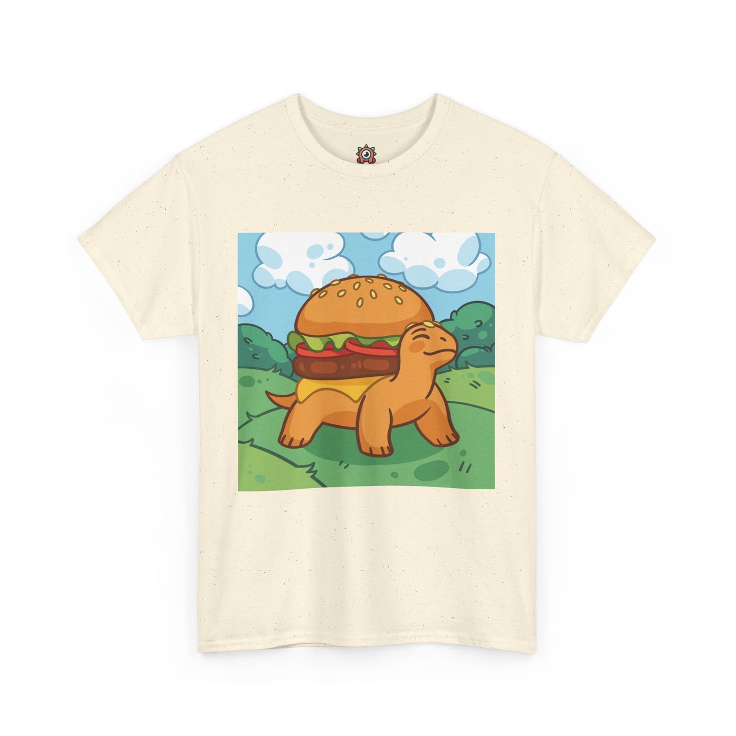 Burger-Turtle Adult Unisex T-Shirt