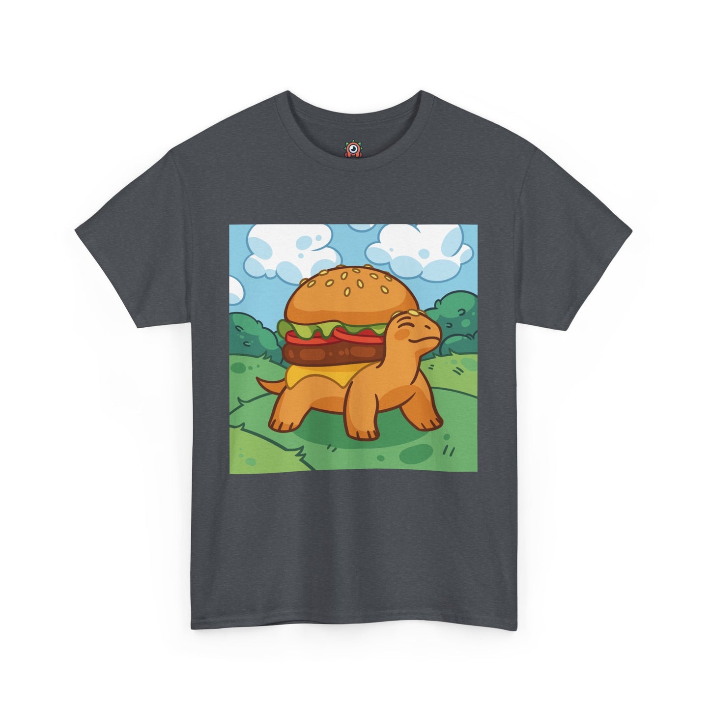 Burger-Turtle Adult Unisex T-Shirt