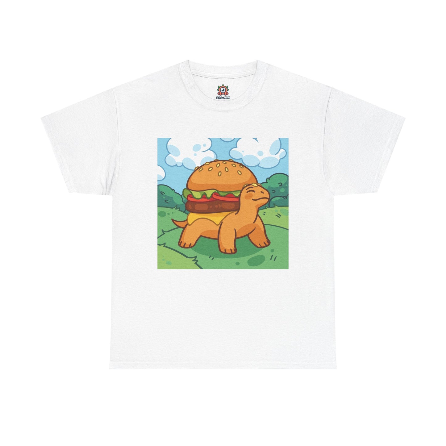 Burger-Turtle Adult Unisex T-Shirt