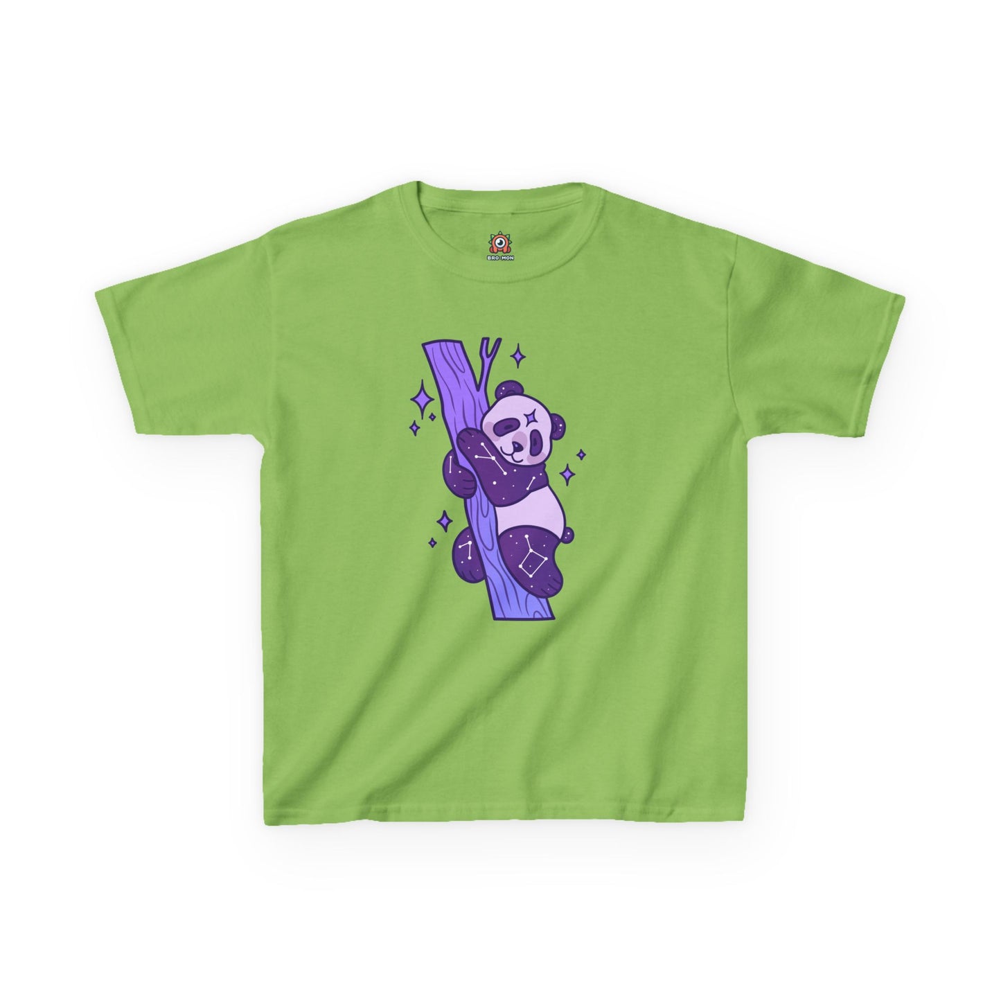 GalactiPanda Starry Sky Climber Kids T-Shirt