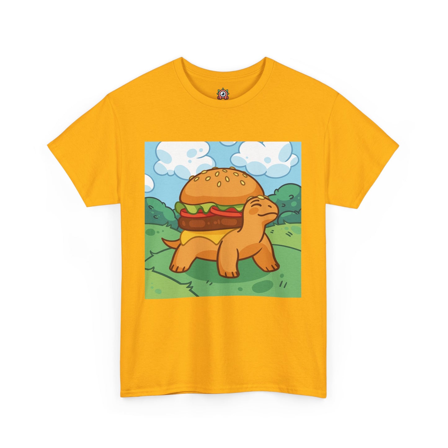 Burger-Turtle Adult Unisex T-Shirt