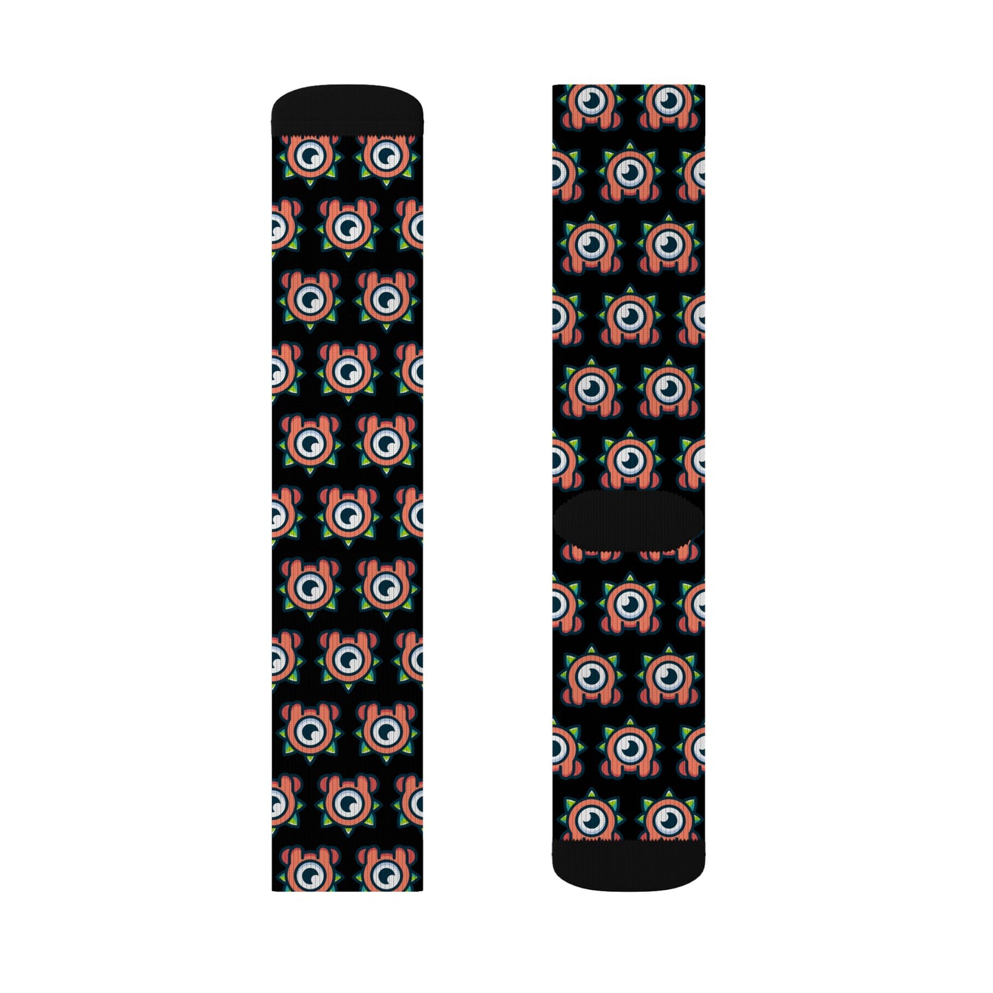 Bro-Mon Icon Pattern Socks