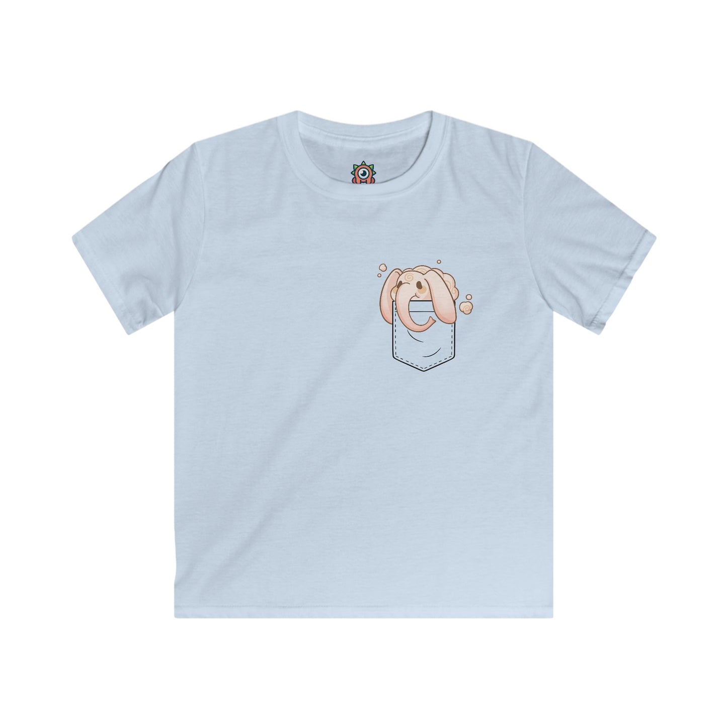 Cloudphant in Pocket Kids T-Shirt