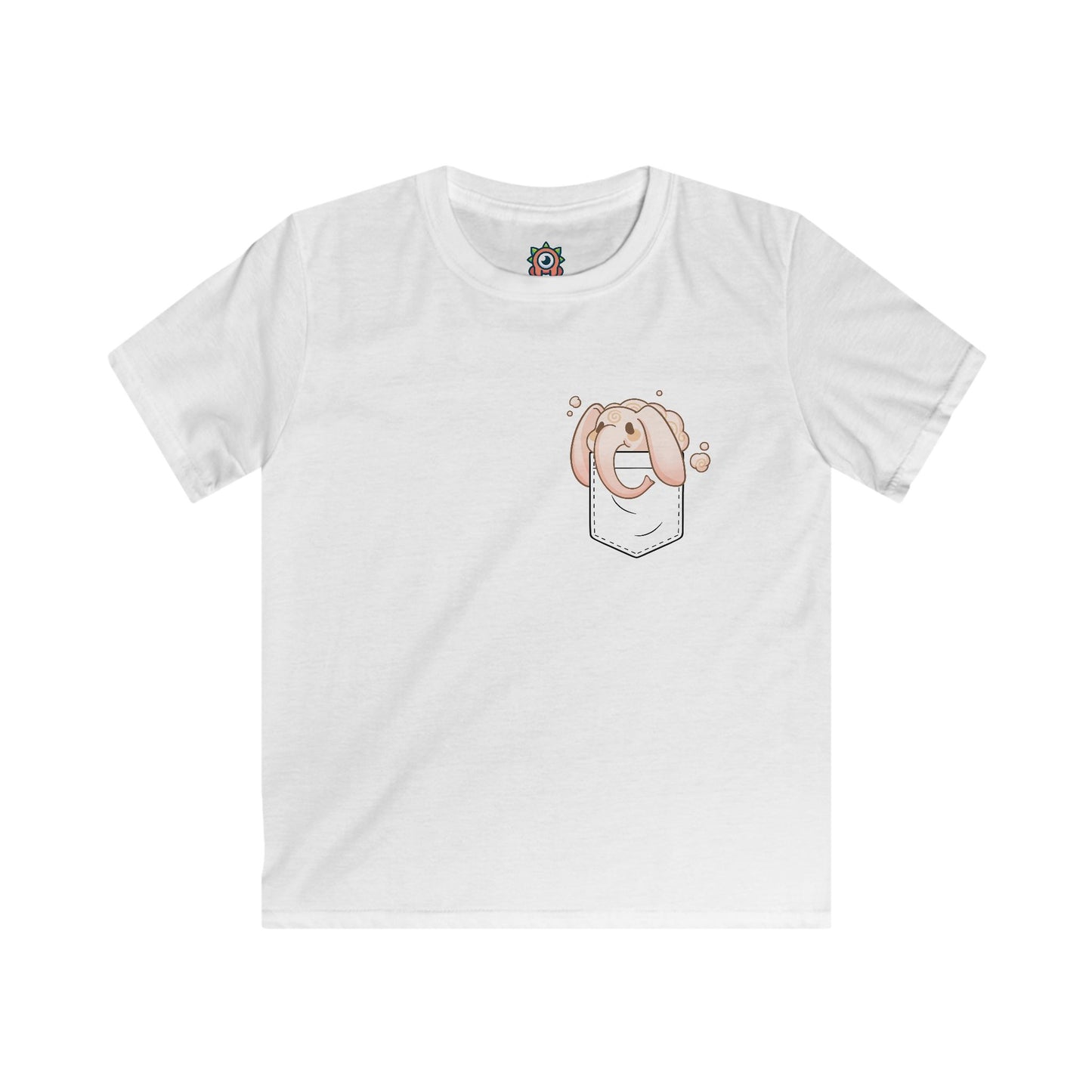 Cloudphant in Pocket Kids T-Shirt