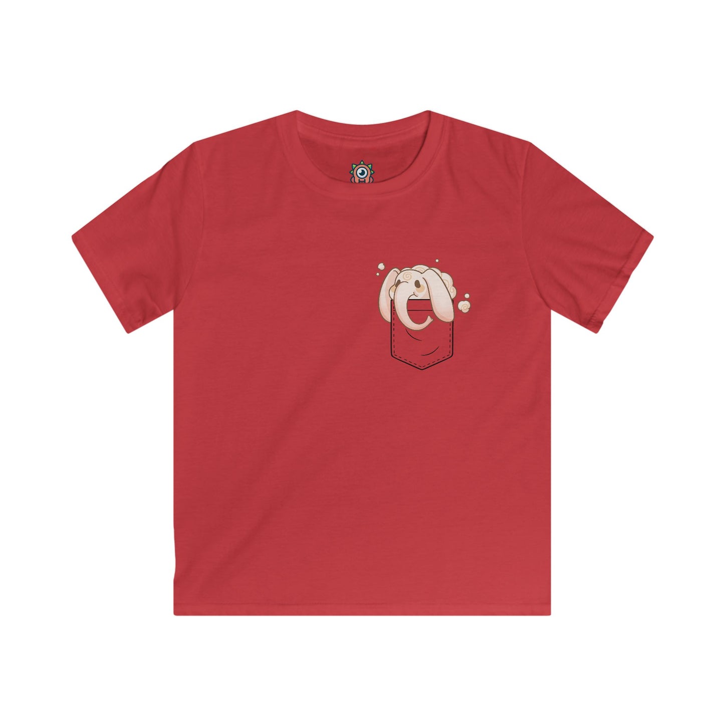 Cloudphant in Pocket Kids T-Shirt