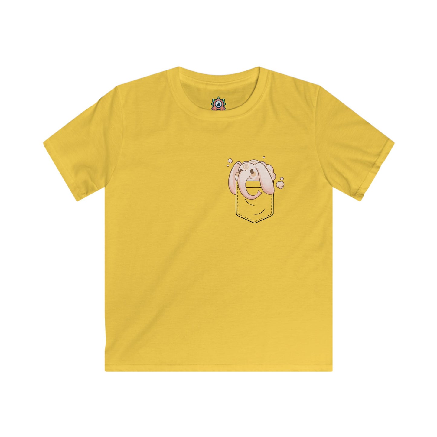 Cloudphant in Pocket Kids T-Shirt