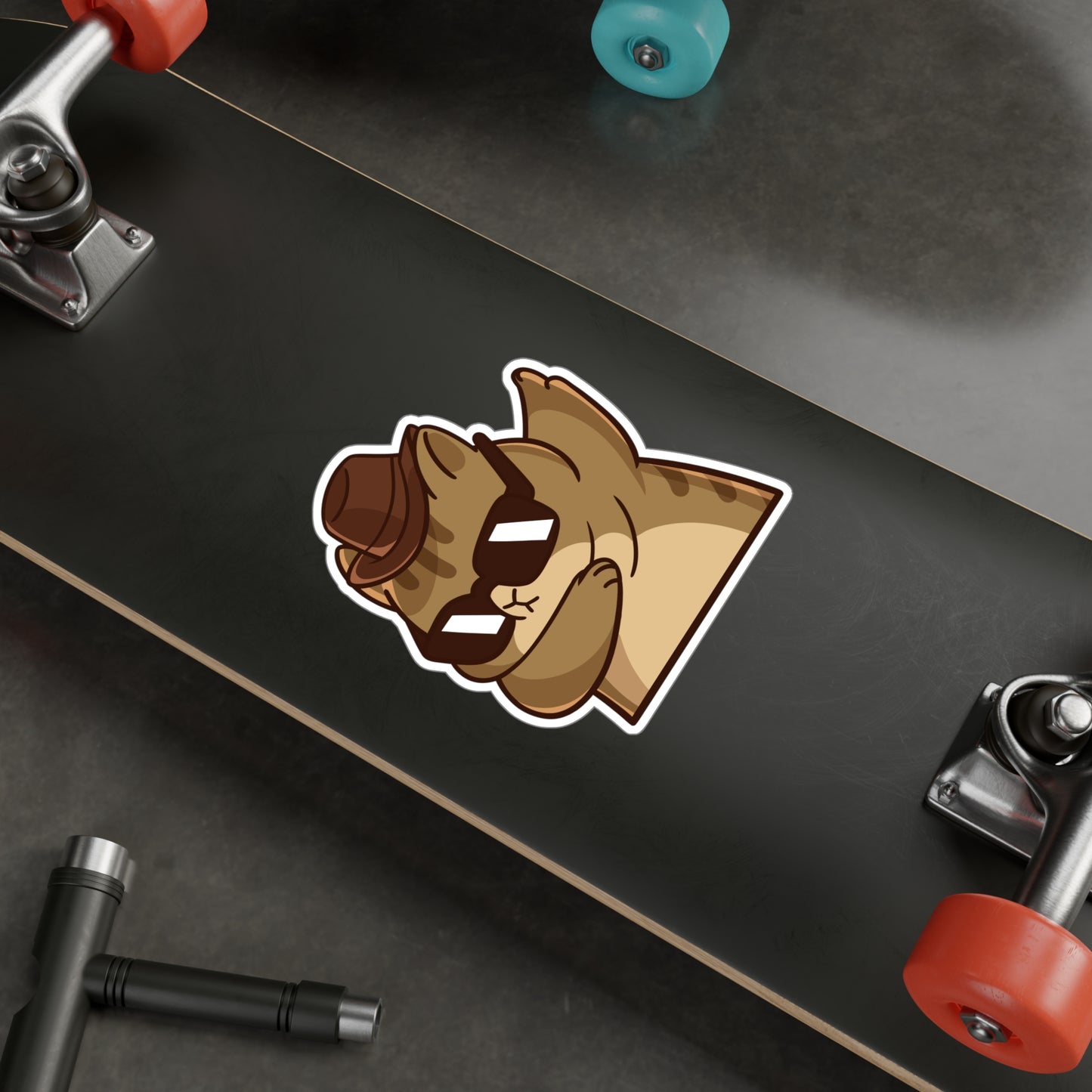 Fitty Dabbing Kiss-Cut Vinyl Sticker