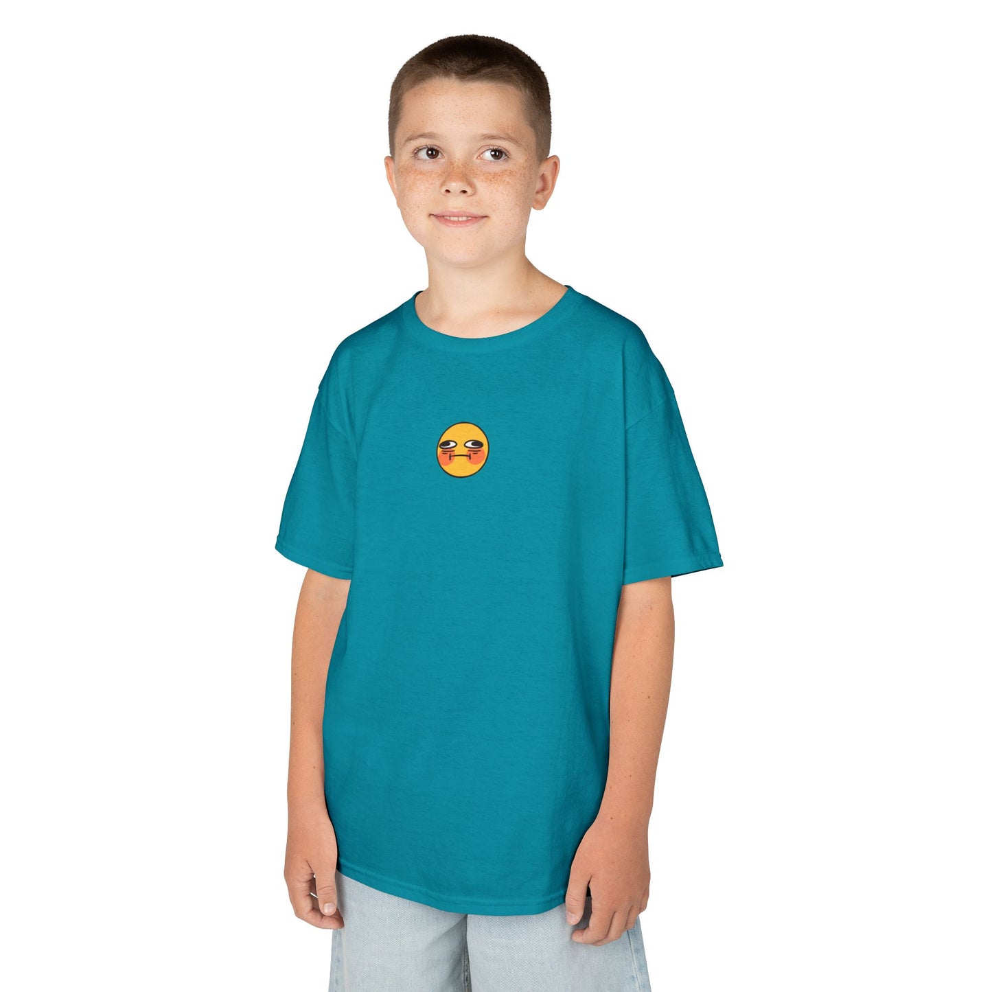 EmojiGolem Shy Fingers Meme Kids T-Shirt