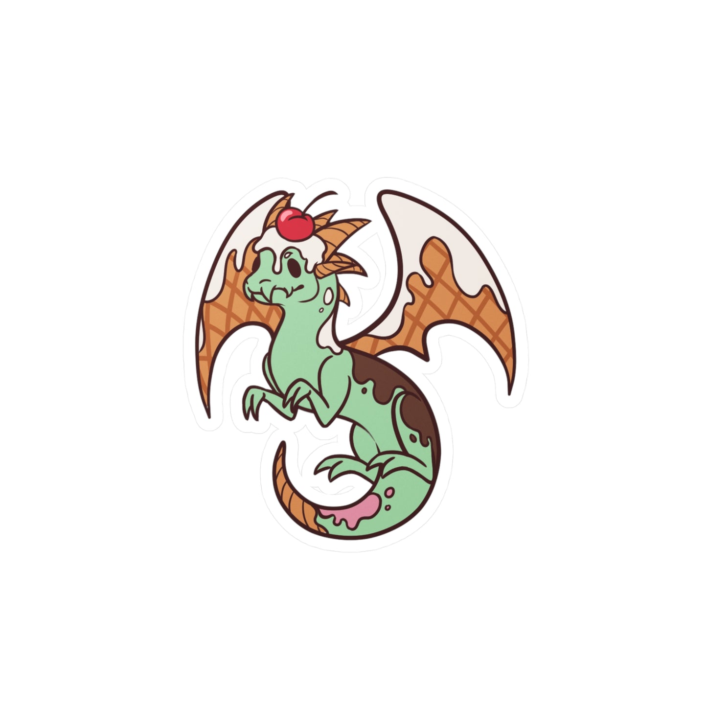 BrrrBlaze Kiss-Cut Vinyl Sticker