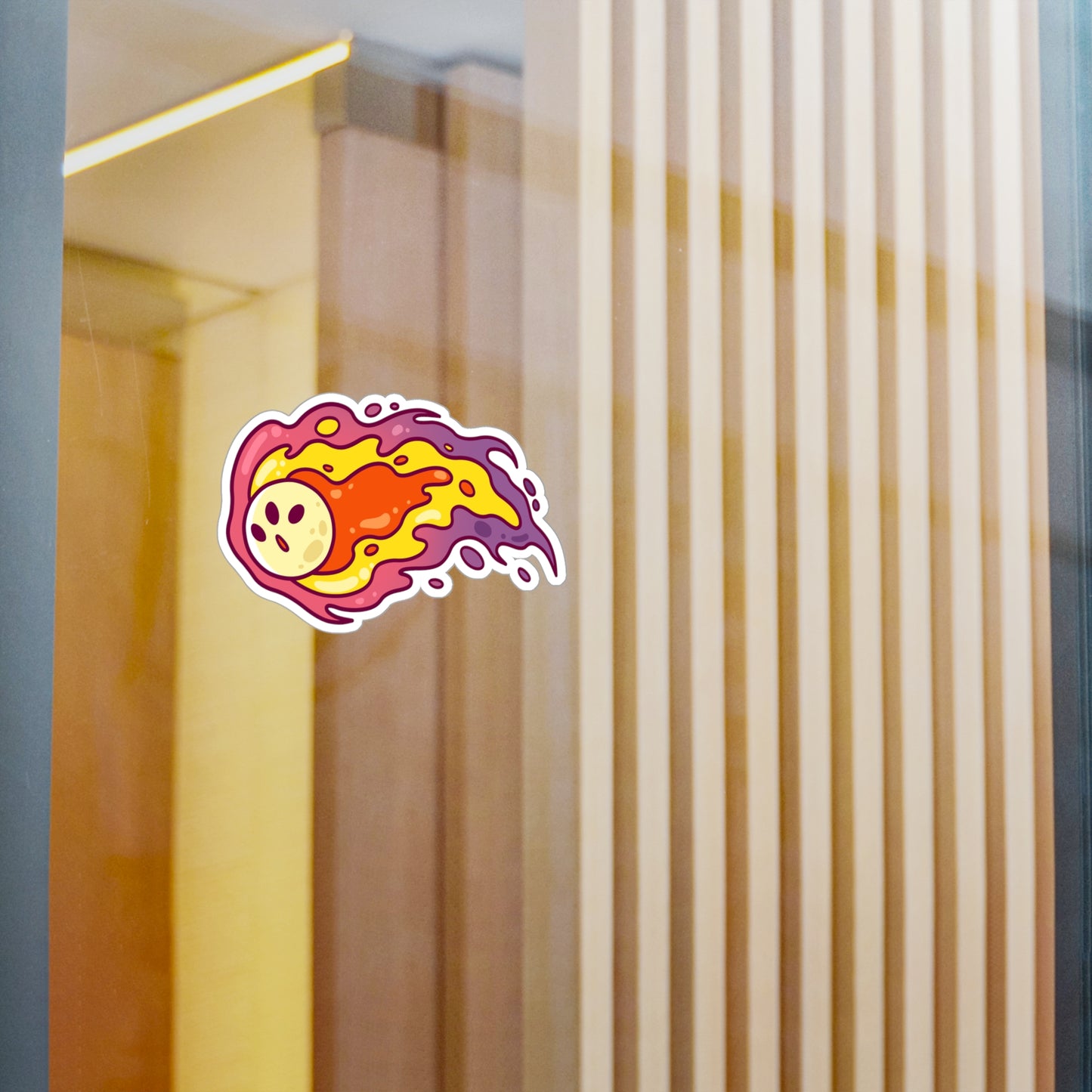 CometiX Kiss-Cut Vinyl Sticker