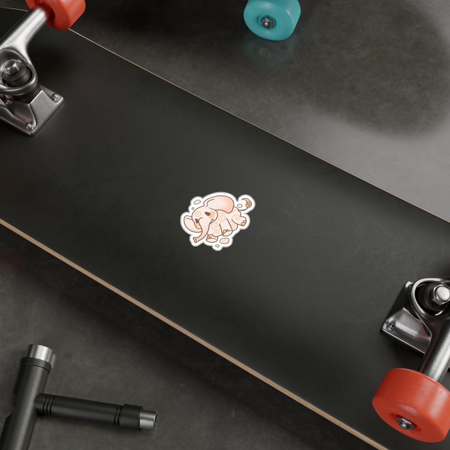 Cloudphant Kiss-Cut Vinyl Sticker