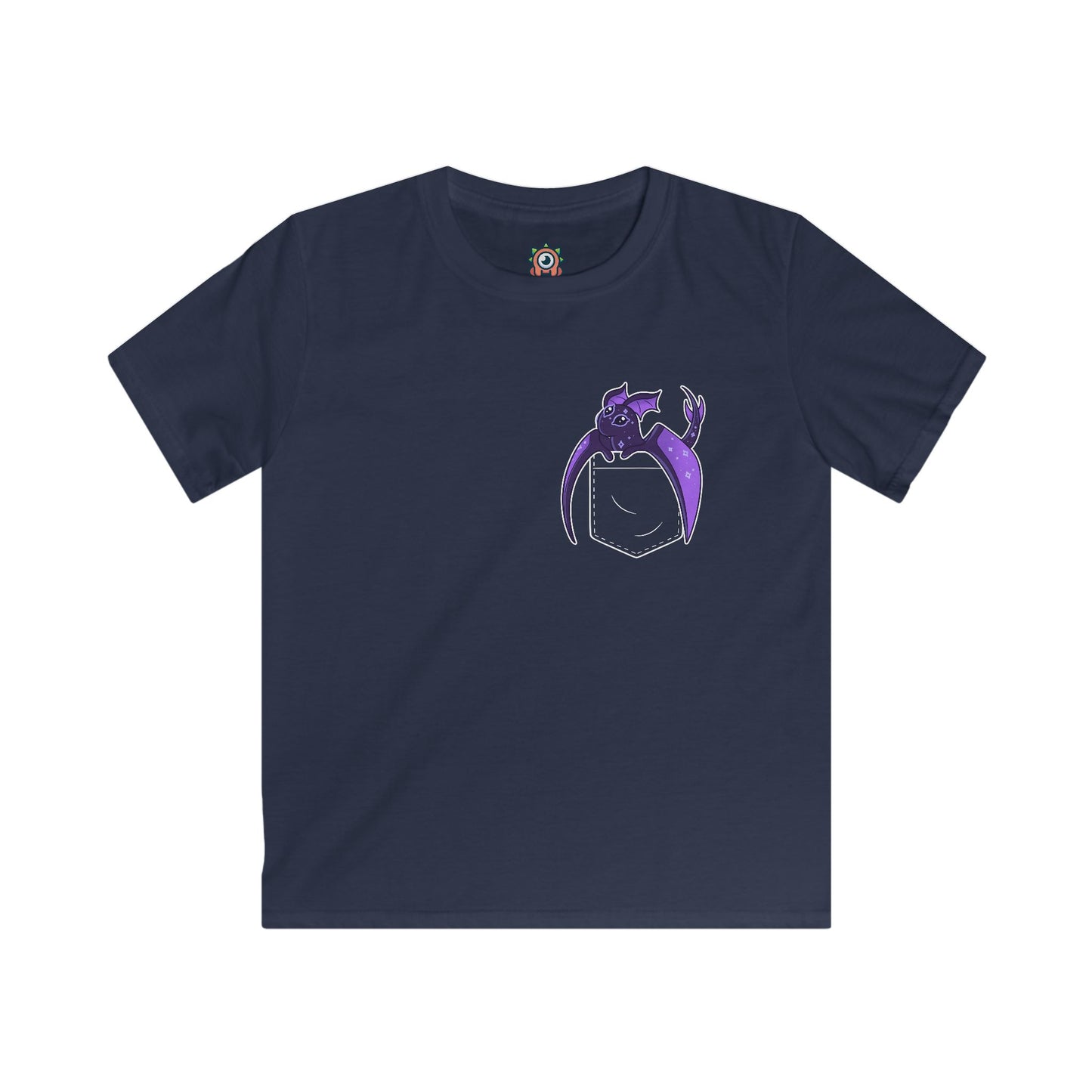 Night Wing in Pocket Kids T-Shirt