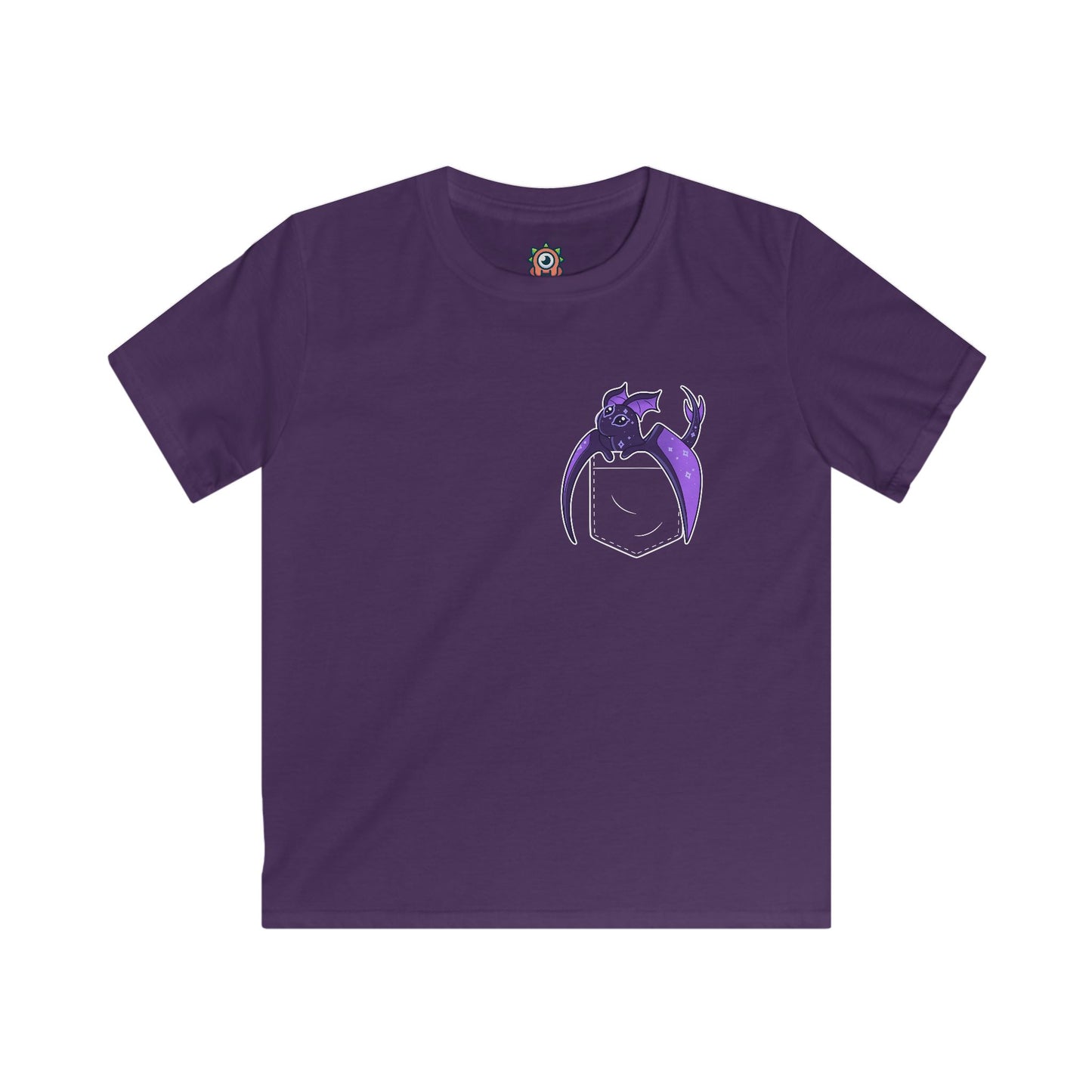 Night Wing in Pocket Kids T-Shirt