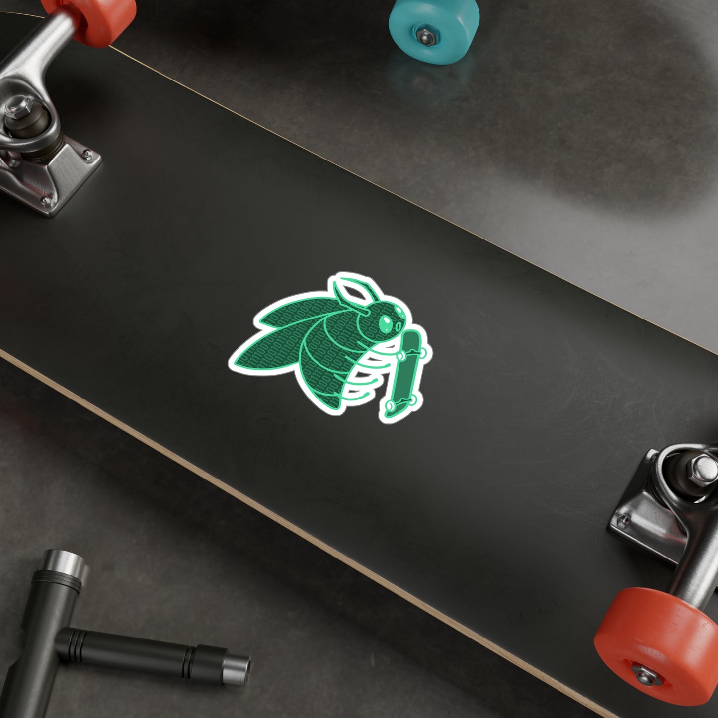 CodeBug Sk8ing Kiss-Cut Vinyl Sticker