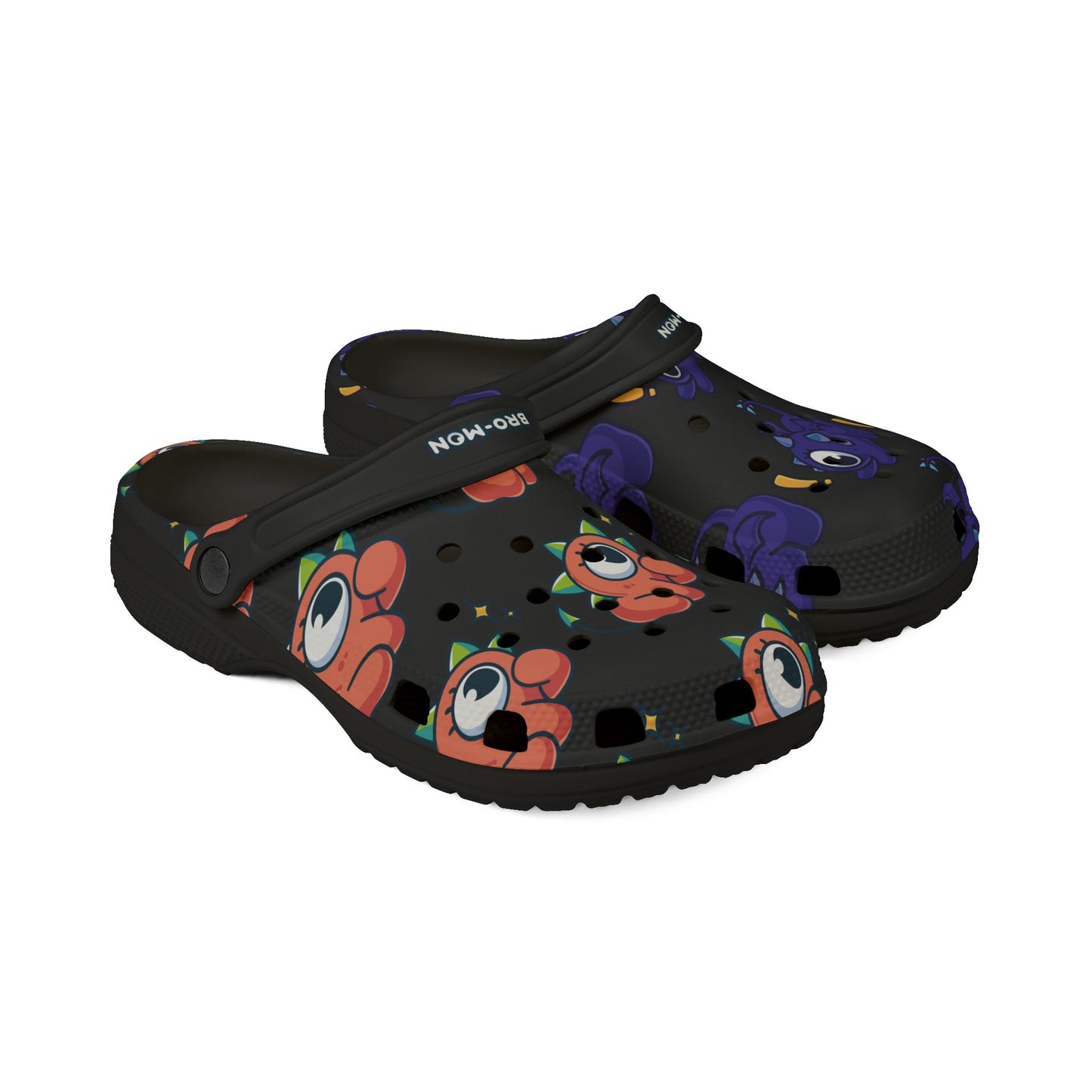 BroMon n BroMin Black EVA Foam Clogs