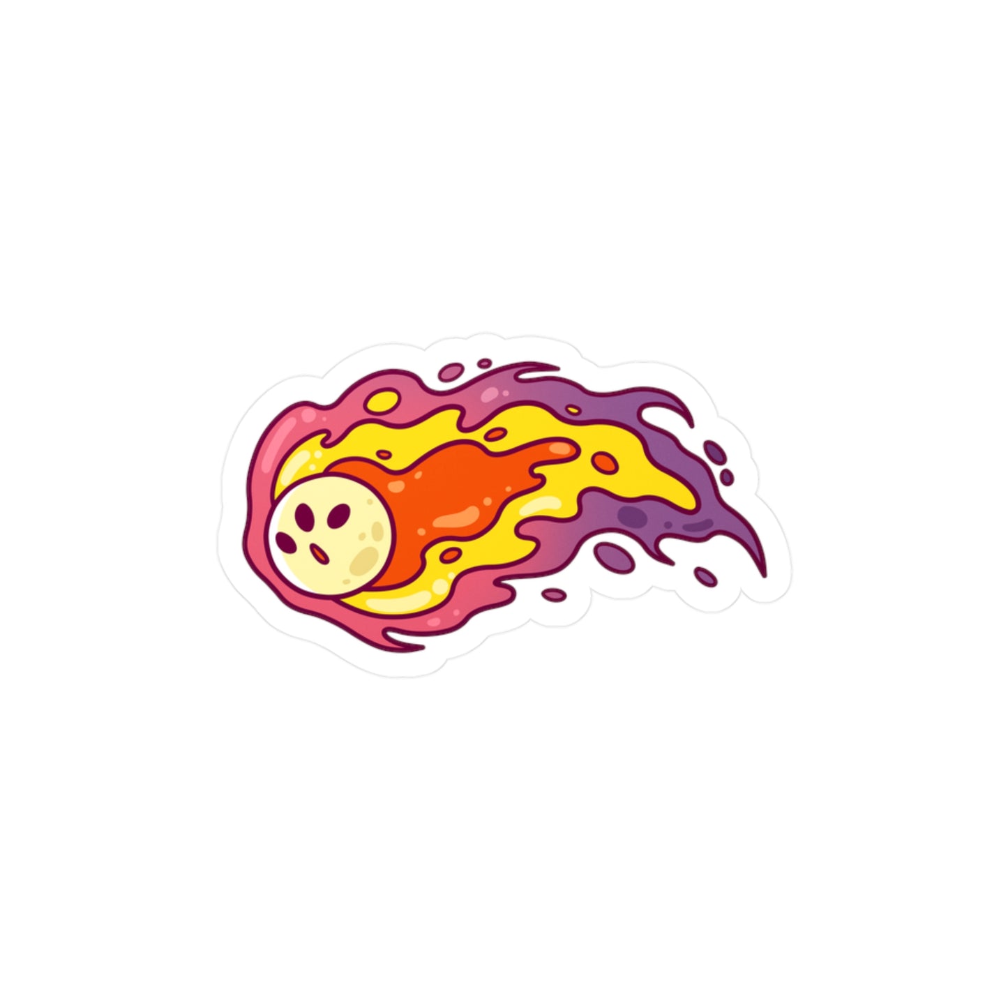 CometiX Kiss-Cut Vinyl Sticker