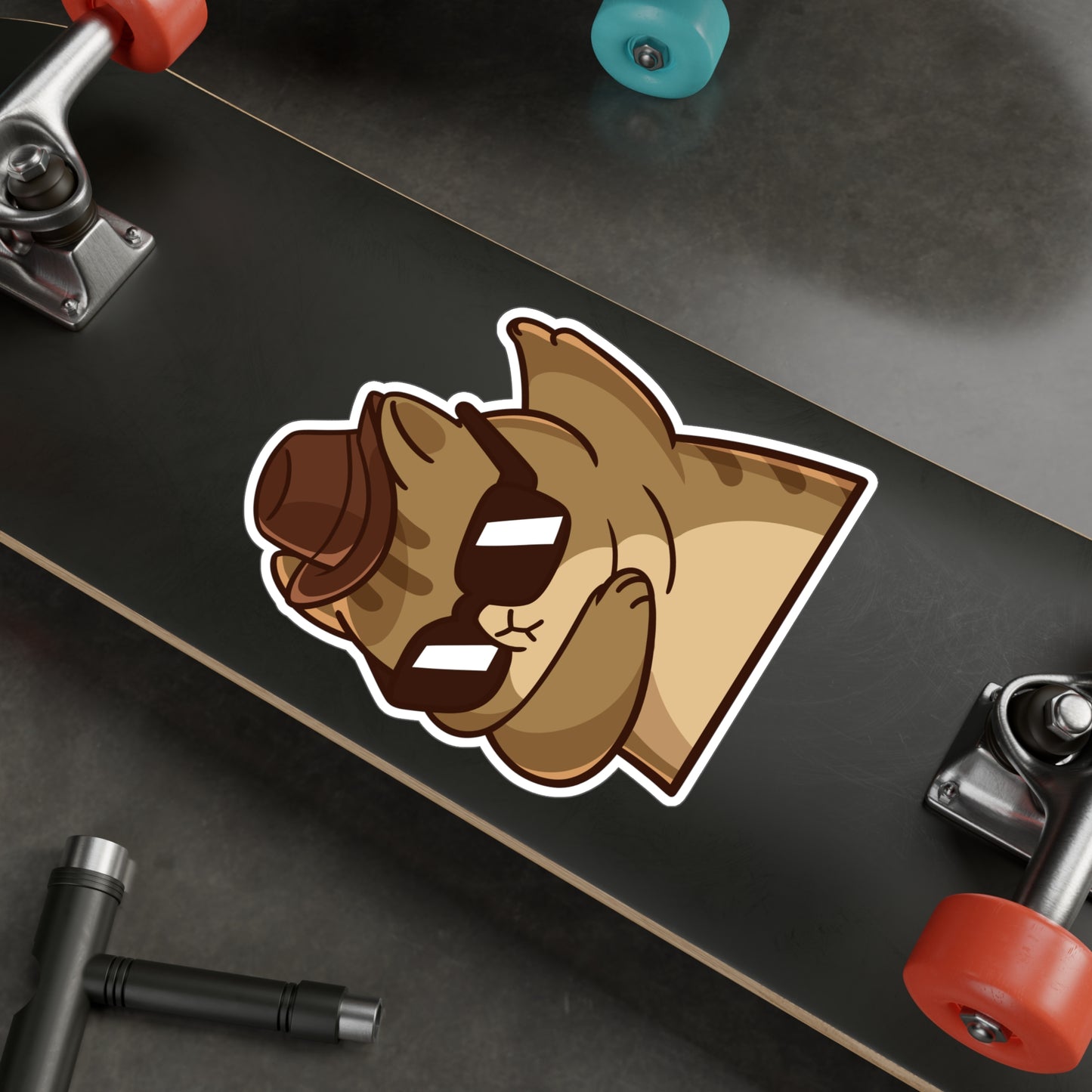 Fitty Dabbing Kiss-Cut Vinyl Sticker