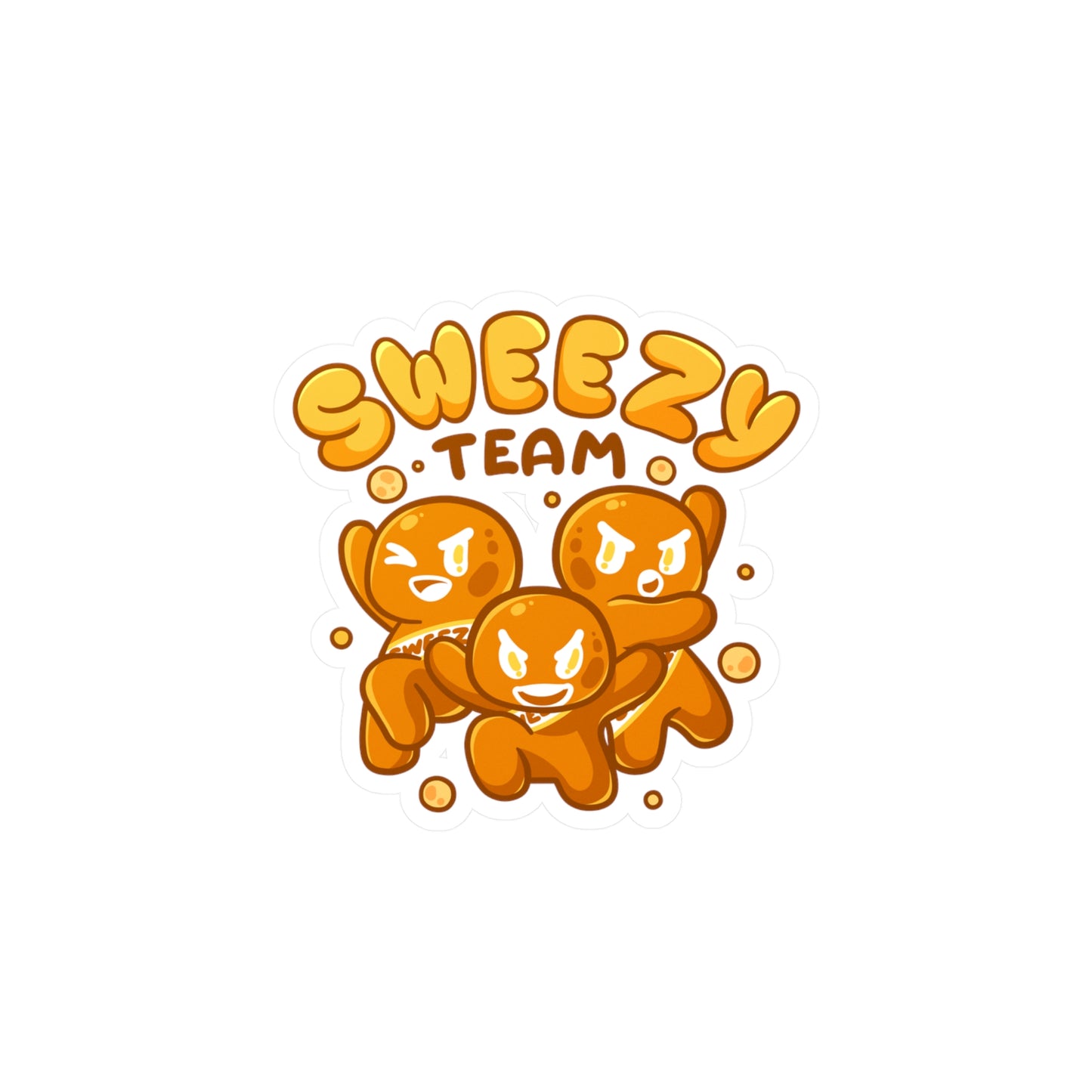 The Sweezians Sweezy Team Kiss-Cut Vinyl Sticker