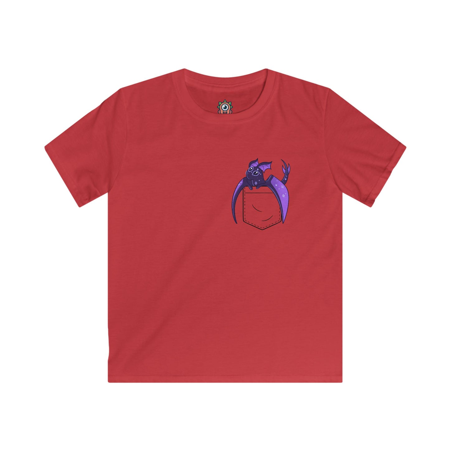 Night Wing in Pocket Kids T-Shirt