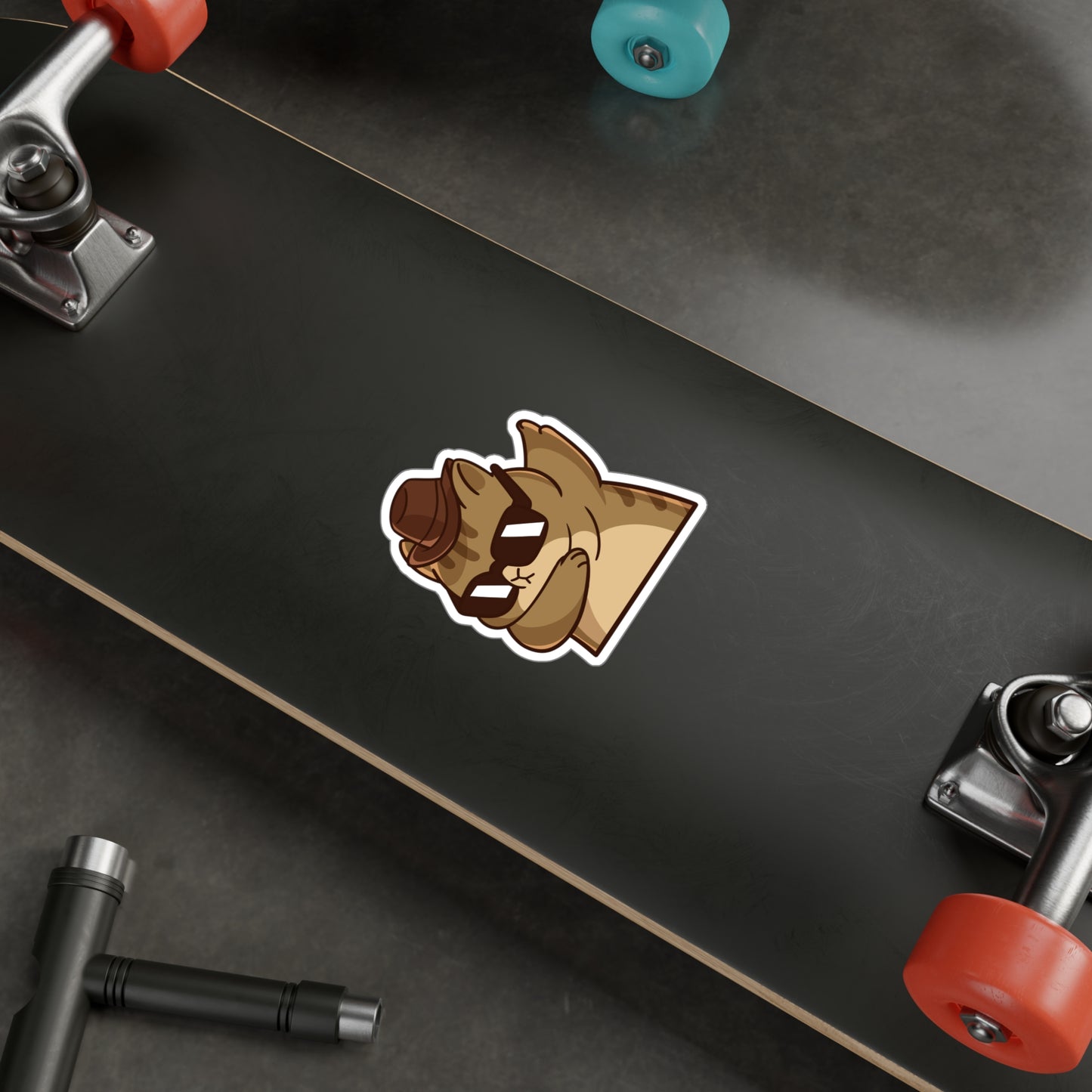 Fitty Dabbing Kiss-Cut Vinyl Sticker