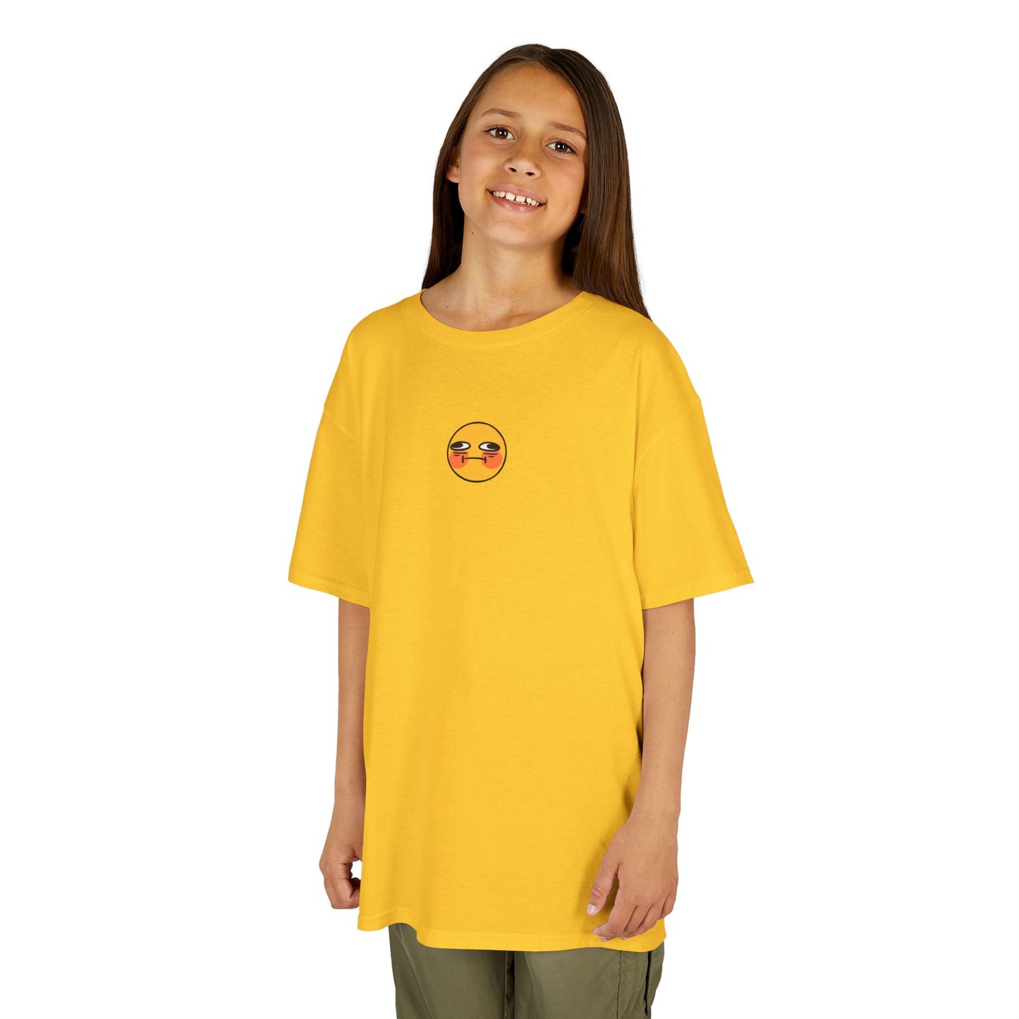 EmojiGolem Shy Fingers Meme Kids T-Shirt