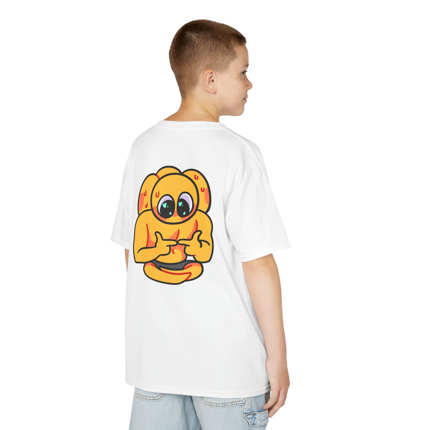EmojiGolem Shy Fingers Meme Kids T-Shirt