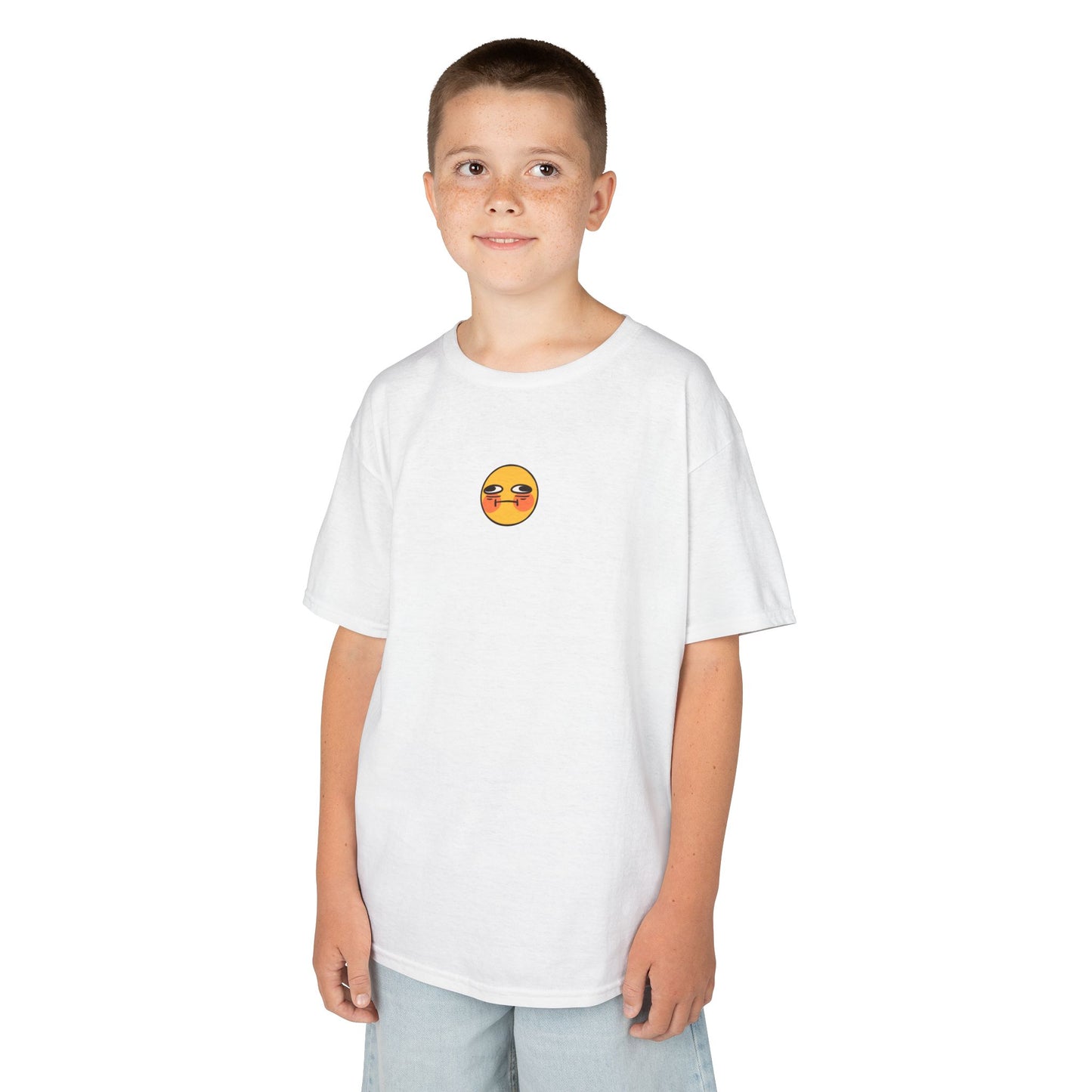 EmojiGolem Shy Fingers Meme Kids T-Shirt